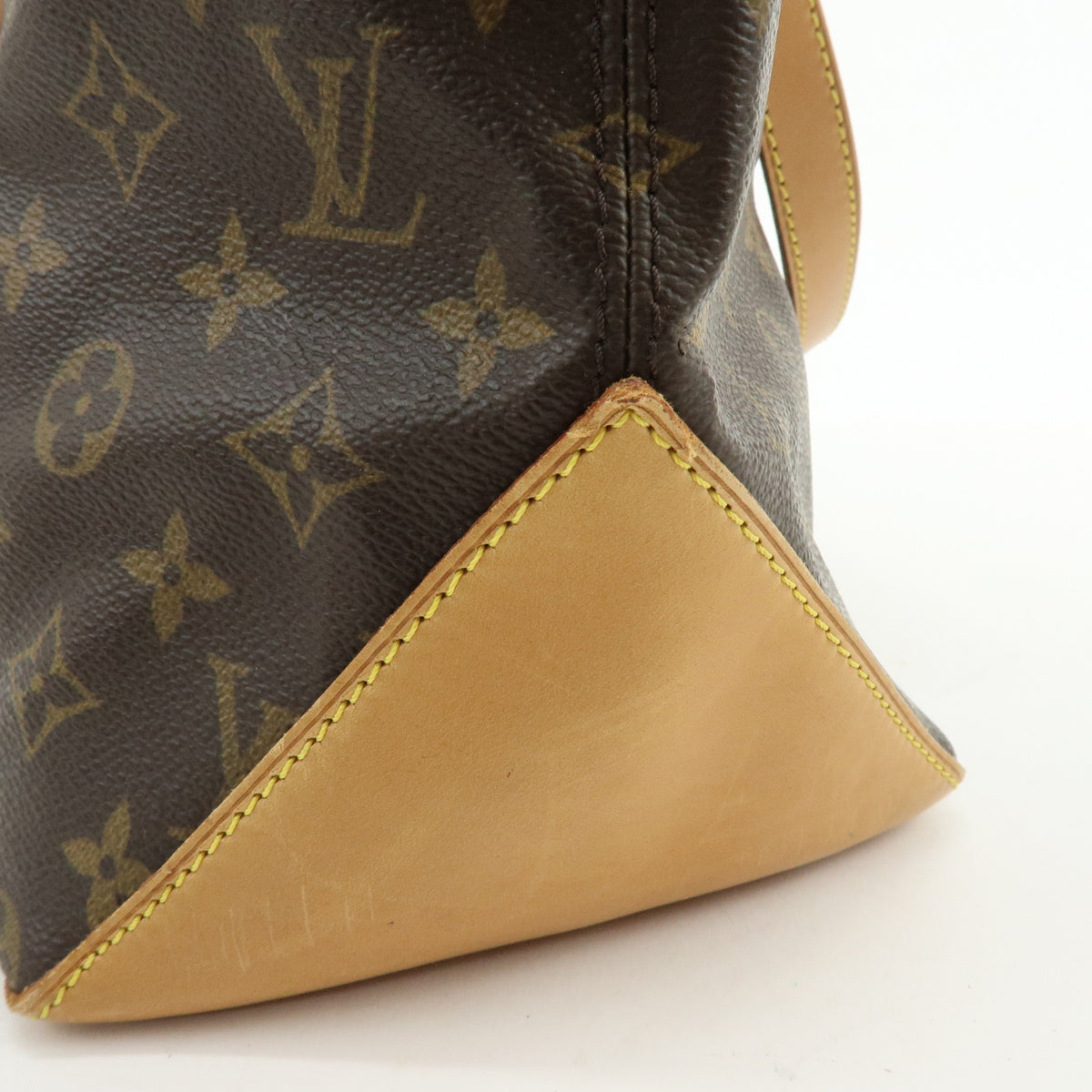 Louis Vuitton Monogram Cabas Mezzo Tote Bag Shoulder Bag Brown M51151
