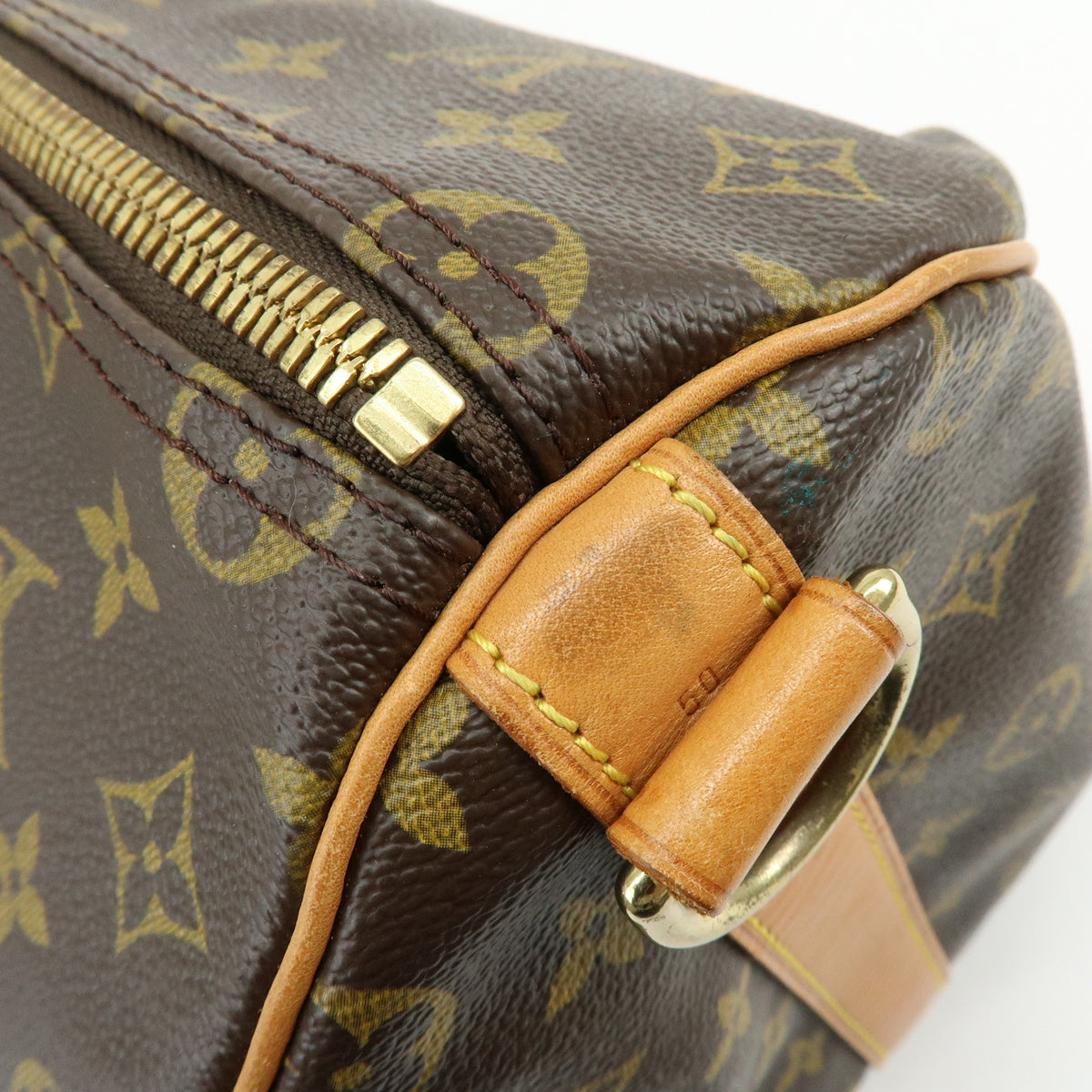 Louis Vuitton Monogram Keep All Bandouliere 50 Boston Bag Brown M41416