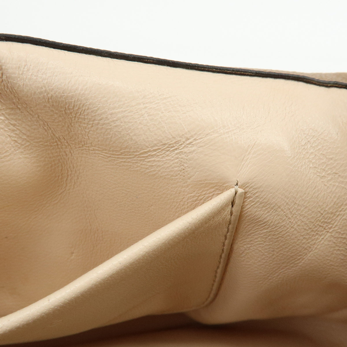 Chloe Elsie Leather Chain Shoulder Bag Crossbody Bag Brown Camel