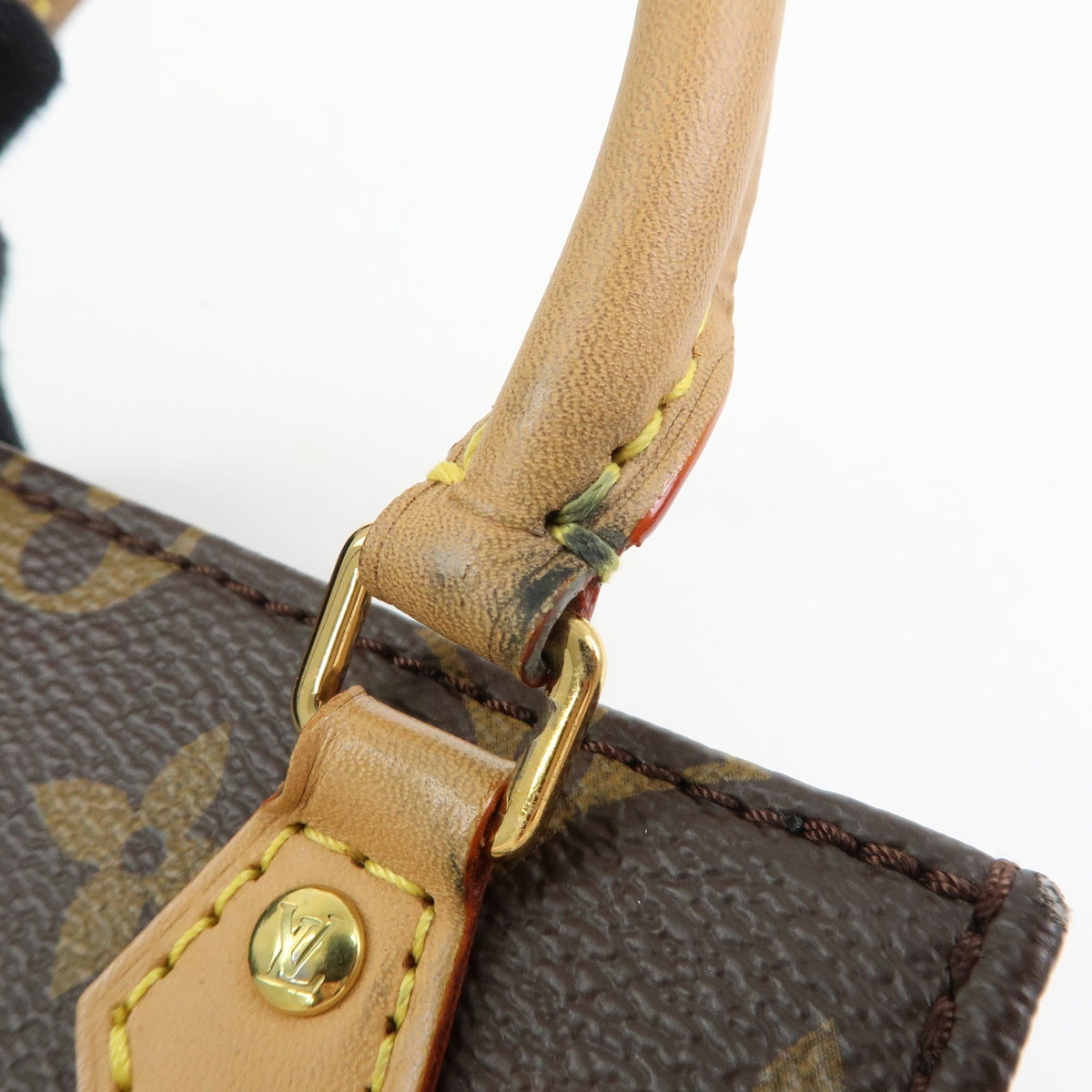Louis Vuitton Monogram Petit Sac Plat 2Way Hand Shoulder Bag M69442