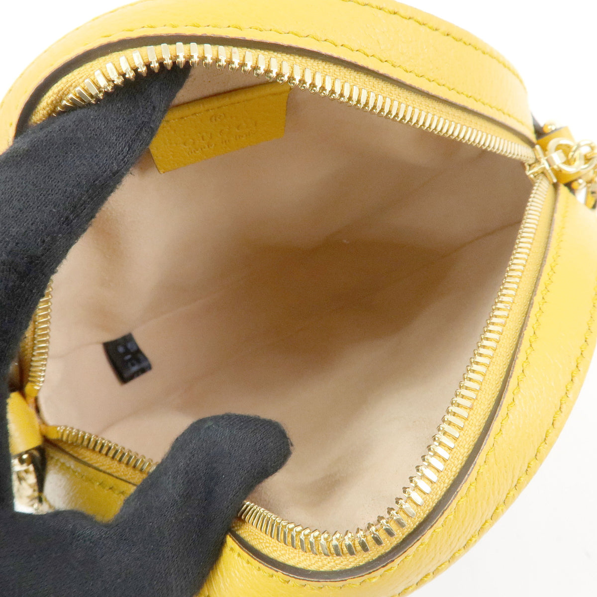 GUCCI Ophidia Sherry Double G Round Mini Chain Shoulder Bag 550618