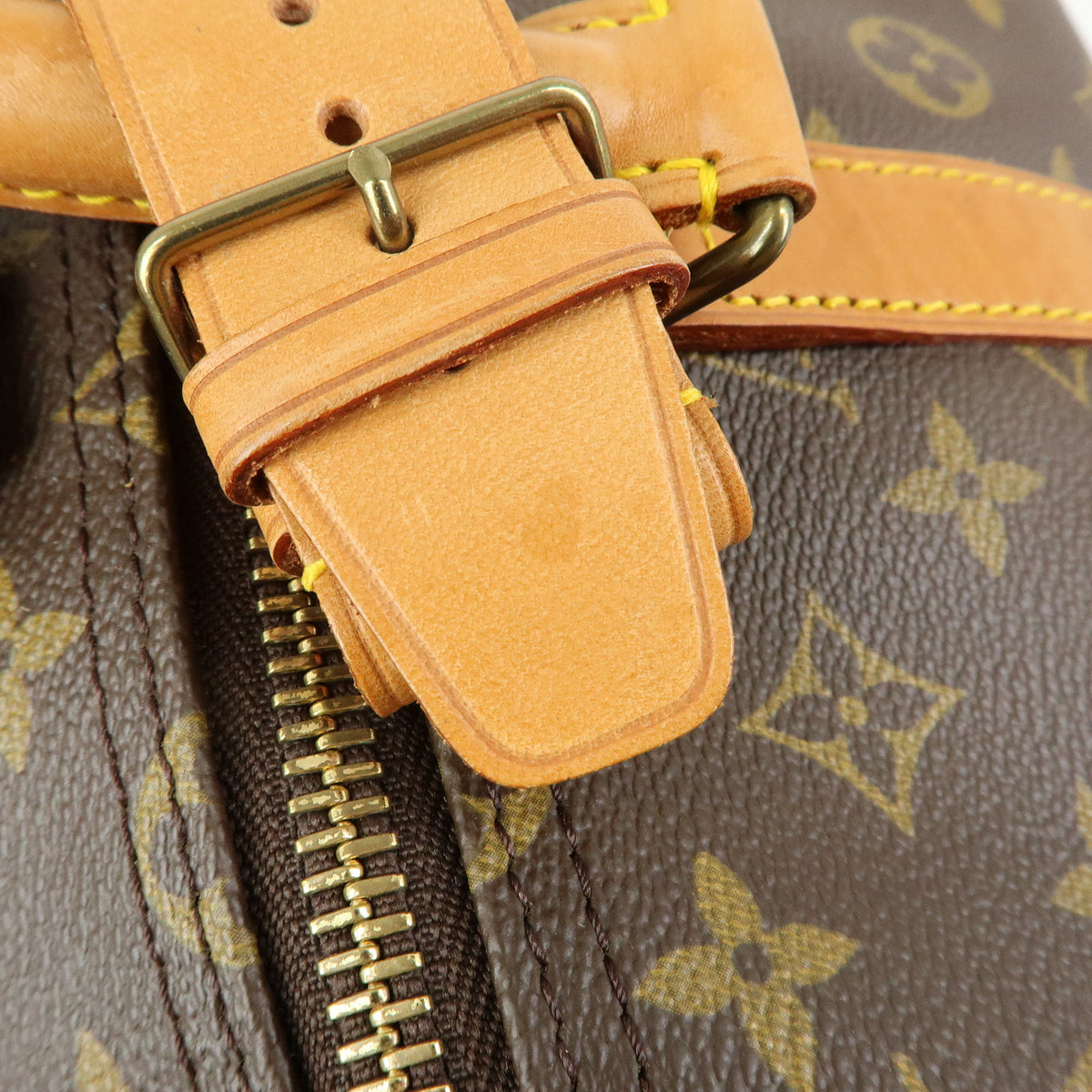 Louis Vuitton Monogram Keep All 55 Boston Bag Brown M41424