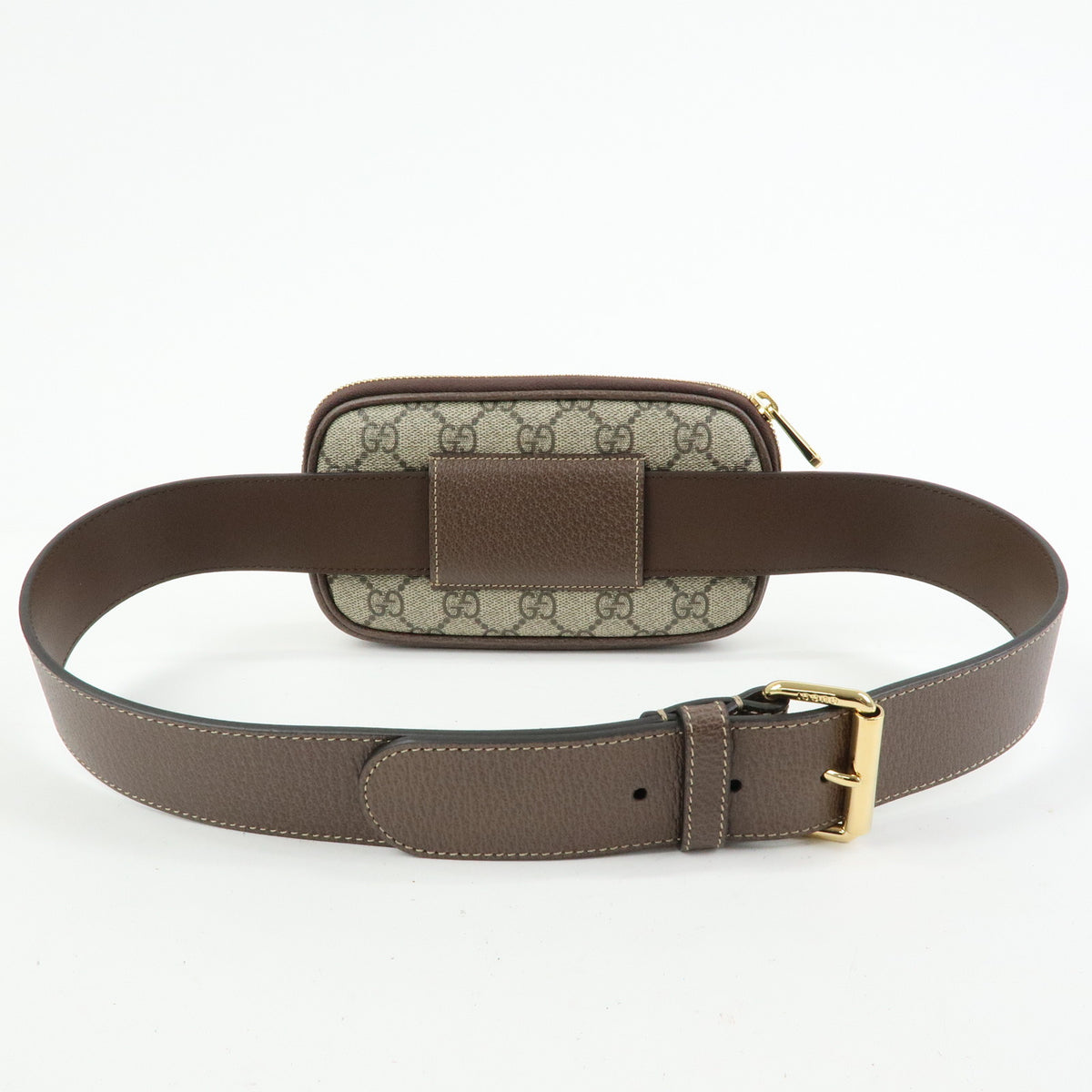 GUCCI Sherry Ophidia Double G GG Supreme Leather Waist Bag Pouch 519308