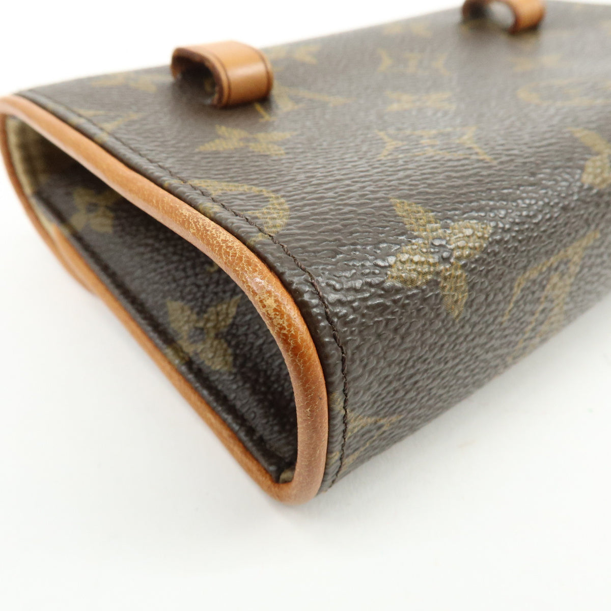 Louis Vuitton Monogram Pochette Florentine Waist Bag Belt XS M51855