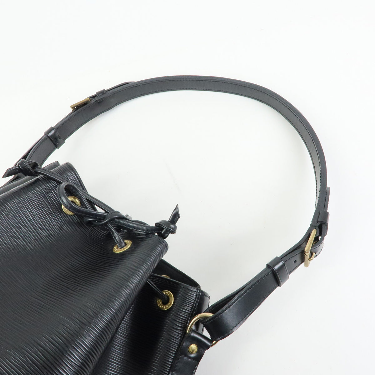 Louis Vuitton Epi Noe Leather Shoulder Bag Hand Bag Noir Black M59002
