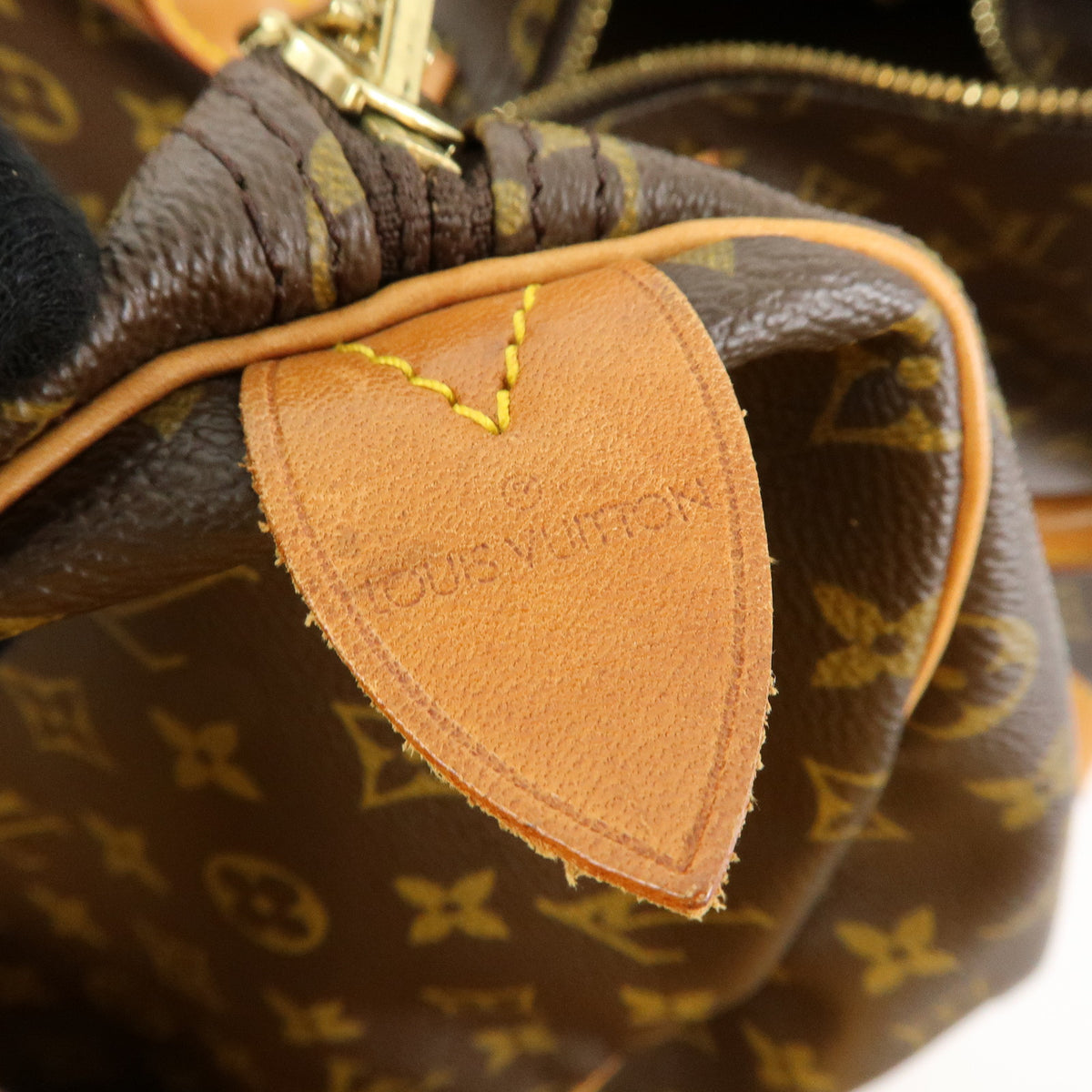 Louis Vuitton Monogram Keep All 55 Boston Bag Brown M41424