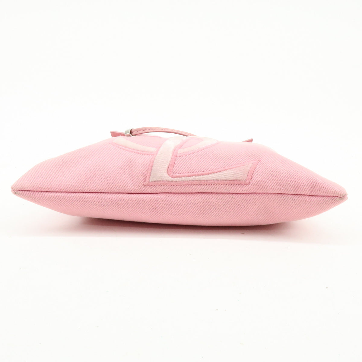 SAINT LAURENT PARIS Kahara Cassandra Canvas Leather Tote Bag 123435