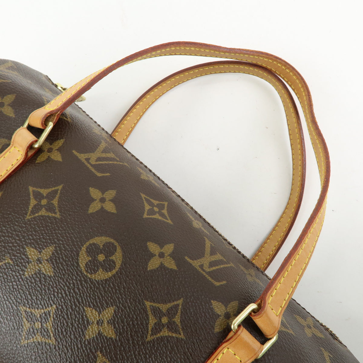 Louis Vuitton Monogram Papillon 26 Hand Bag Brown M51386
