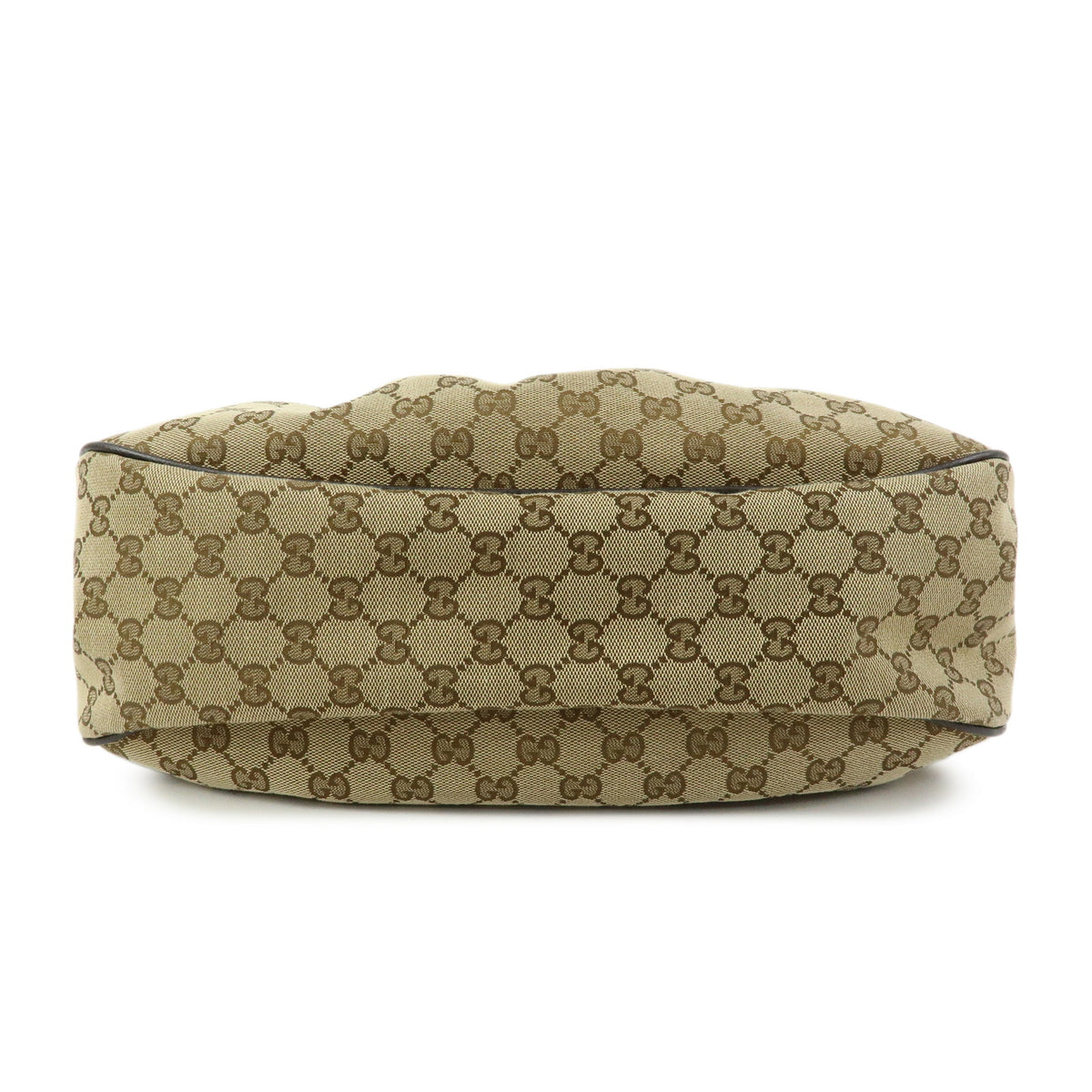 GUCCI Sukey GG Canvas Leather Shoulder Bag Hand Bag Beige Brown 364843
