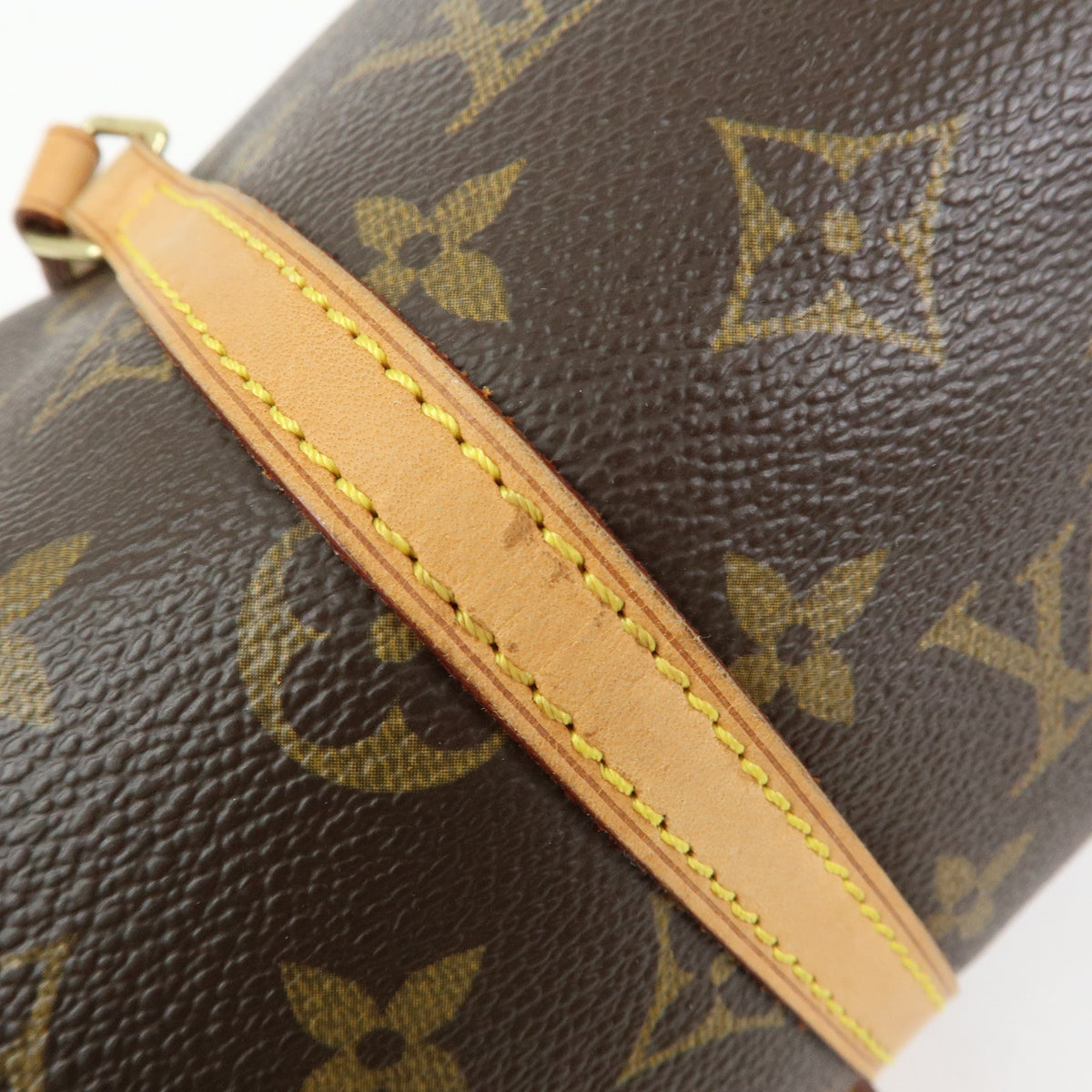 Louis Vuitton Monogram Papillon 26 Hand Bag Brown M51386