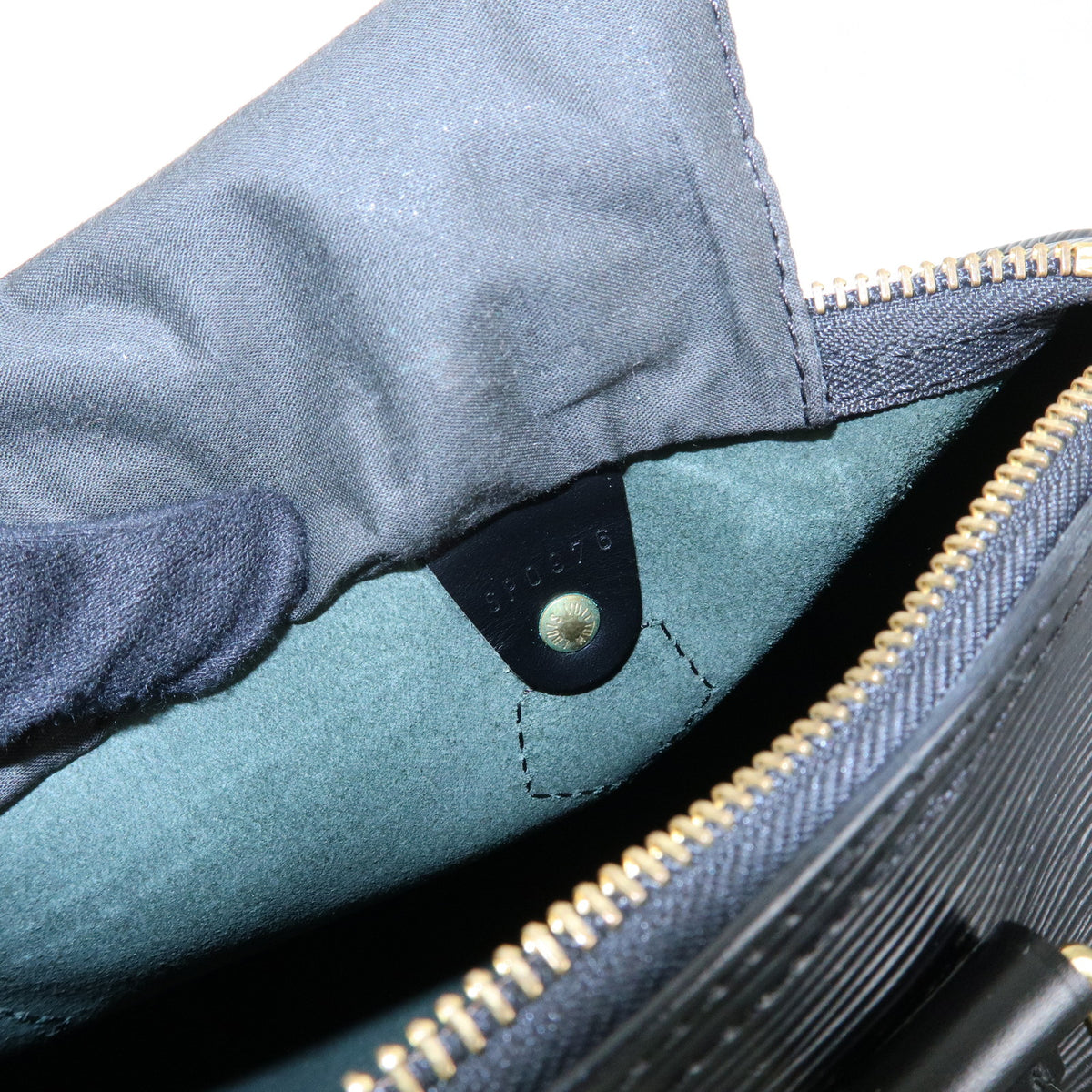 Louis Vuitton Epi Speedy 25 Leather Hand Bag Boston Bag Noir M59032