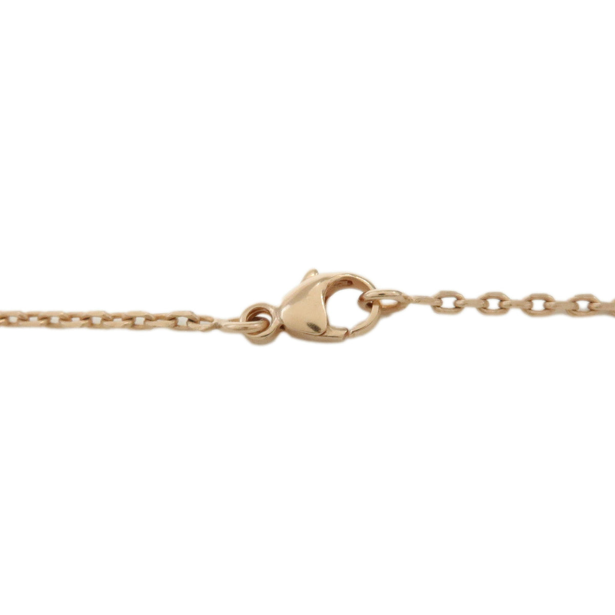 HERMES Mini Pop H Lacquer Metal Necklace Rose Pink Light Blue