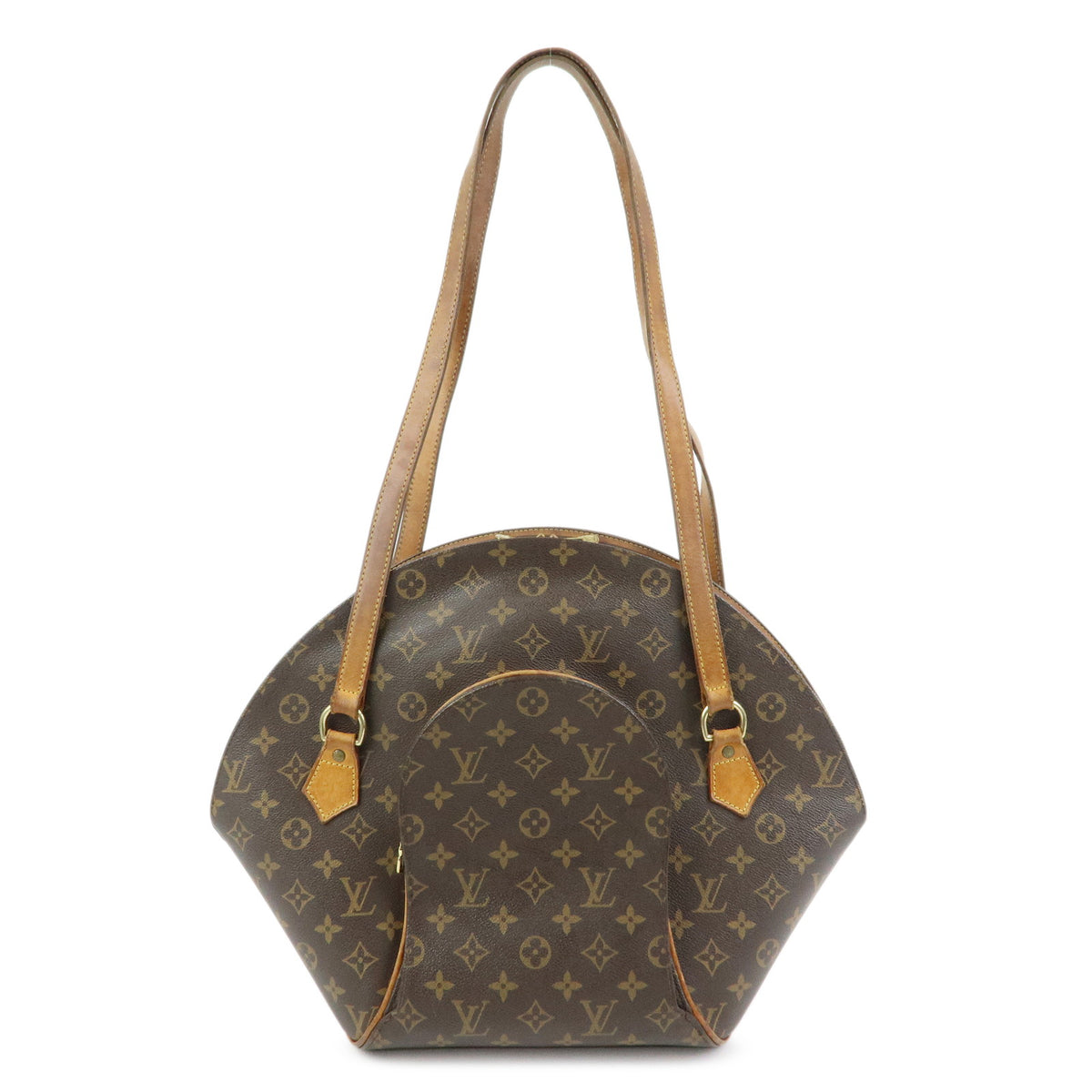 Louis Vuitton Monogram Elipse Shopping Shoulder Bag Brown M51128