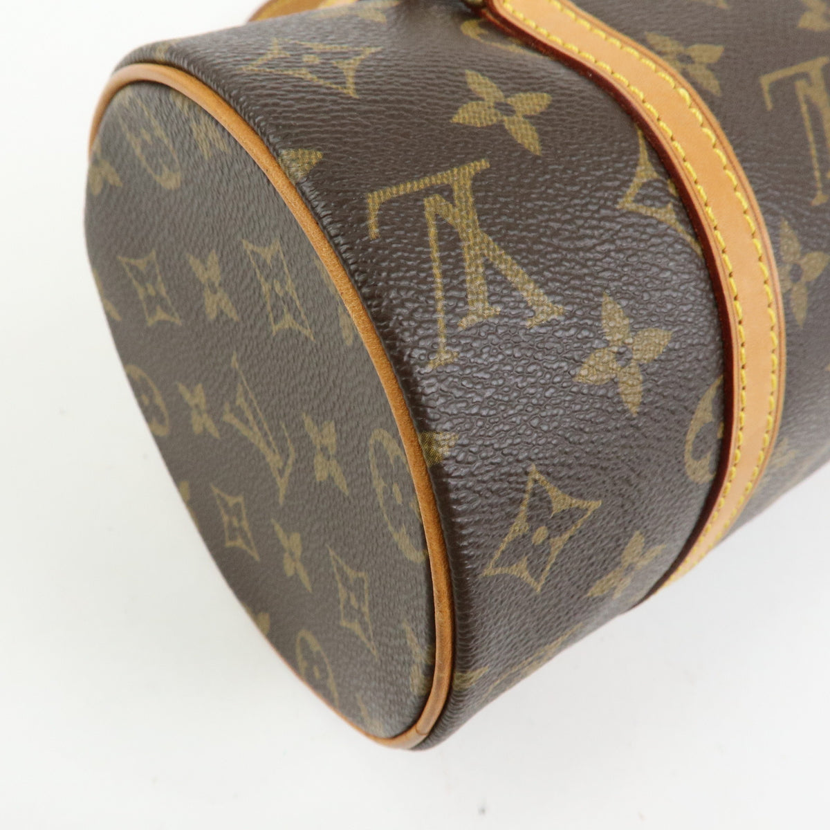 Louis Vuitton Monogram Papillon 26 Hand Bag Brown M51386