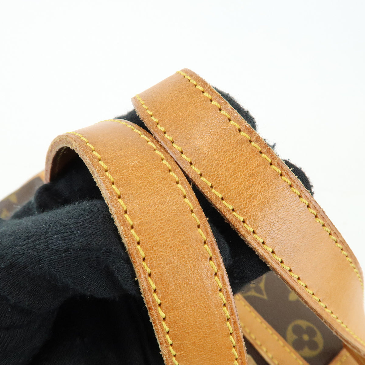 Louis Vuitton Monogram Sac Souple 35 Boston Bag Brown M41626