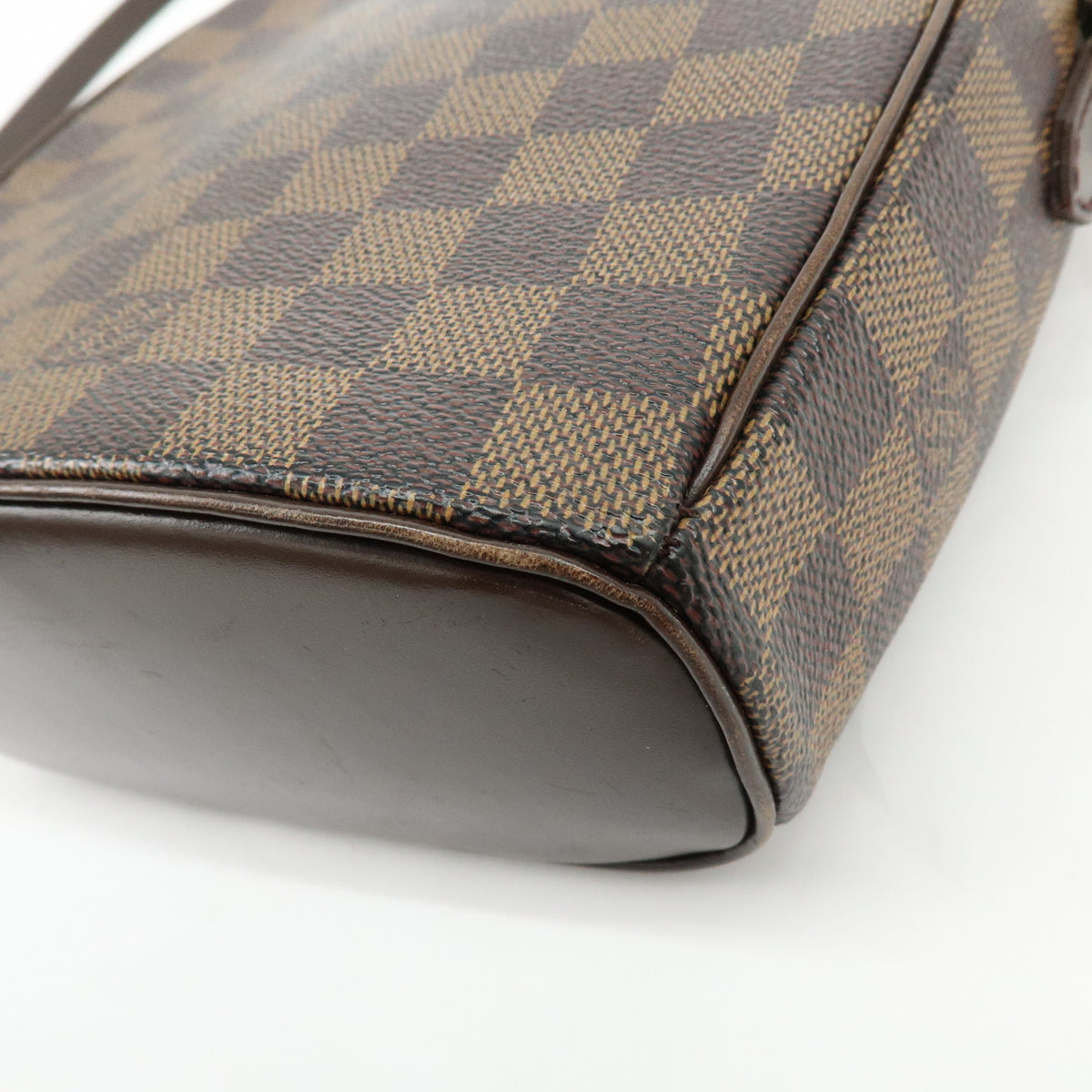 Louis Vuitton Damier Ipanema PM Shoulder Bag Damier Ebene N51294