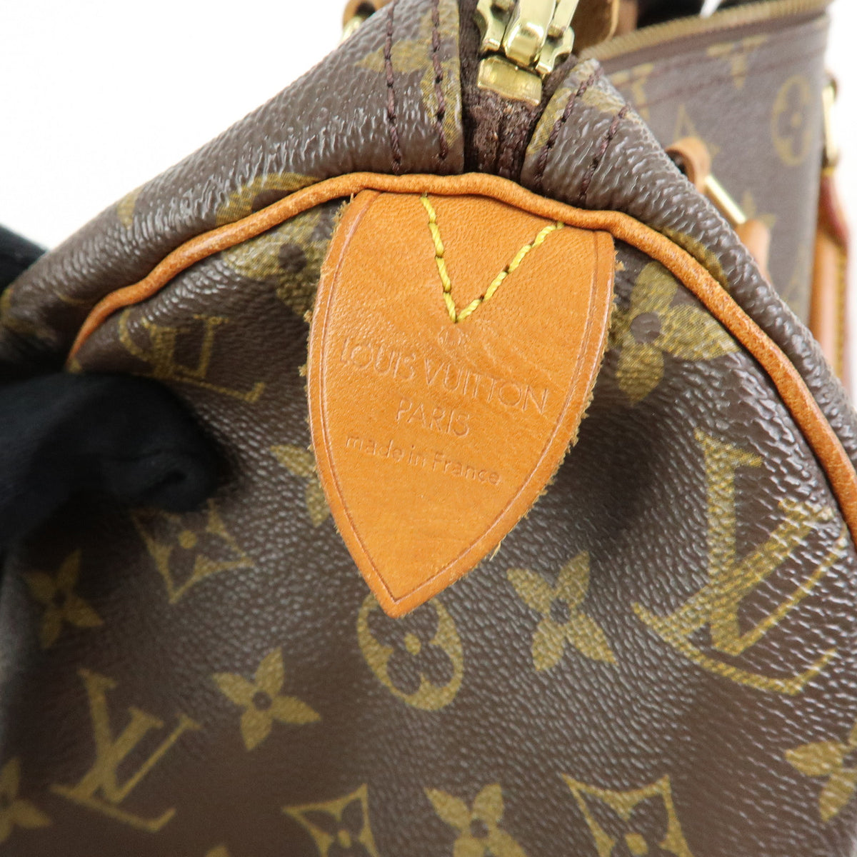 Louis Vuitton Monogram Speedy 30 Boston Bag Hand Bag Brown M41526