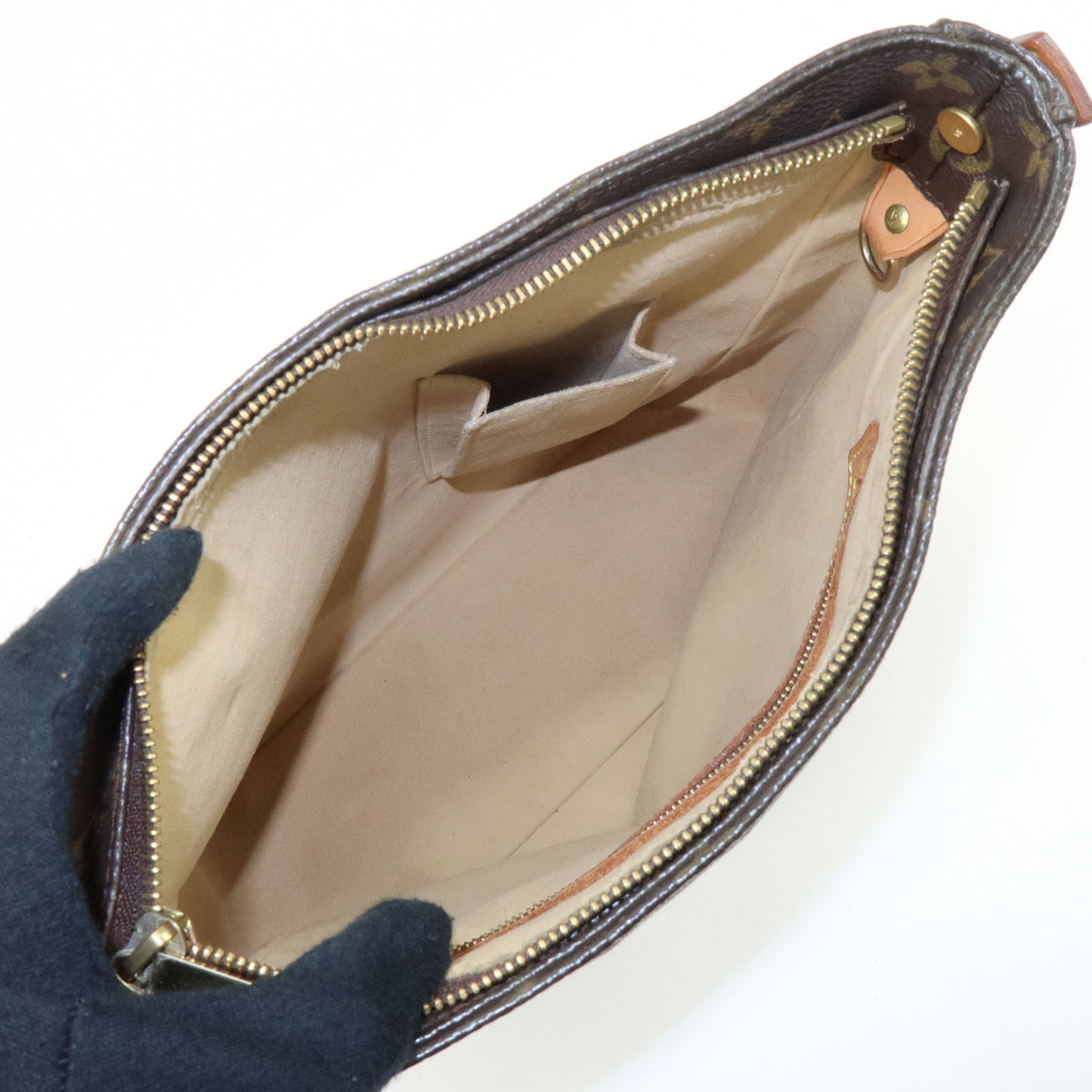 Louis Vuitton Monogram Looping GM Shoulder Bag Brown M51145