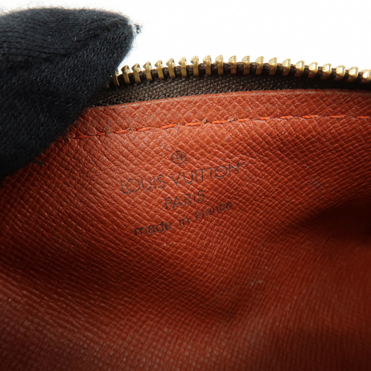 Louis Vuitton Damier Mini Pouch for Papillon Bag Brown