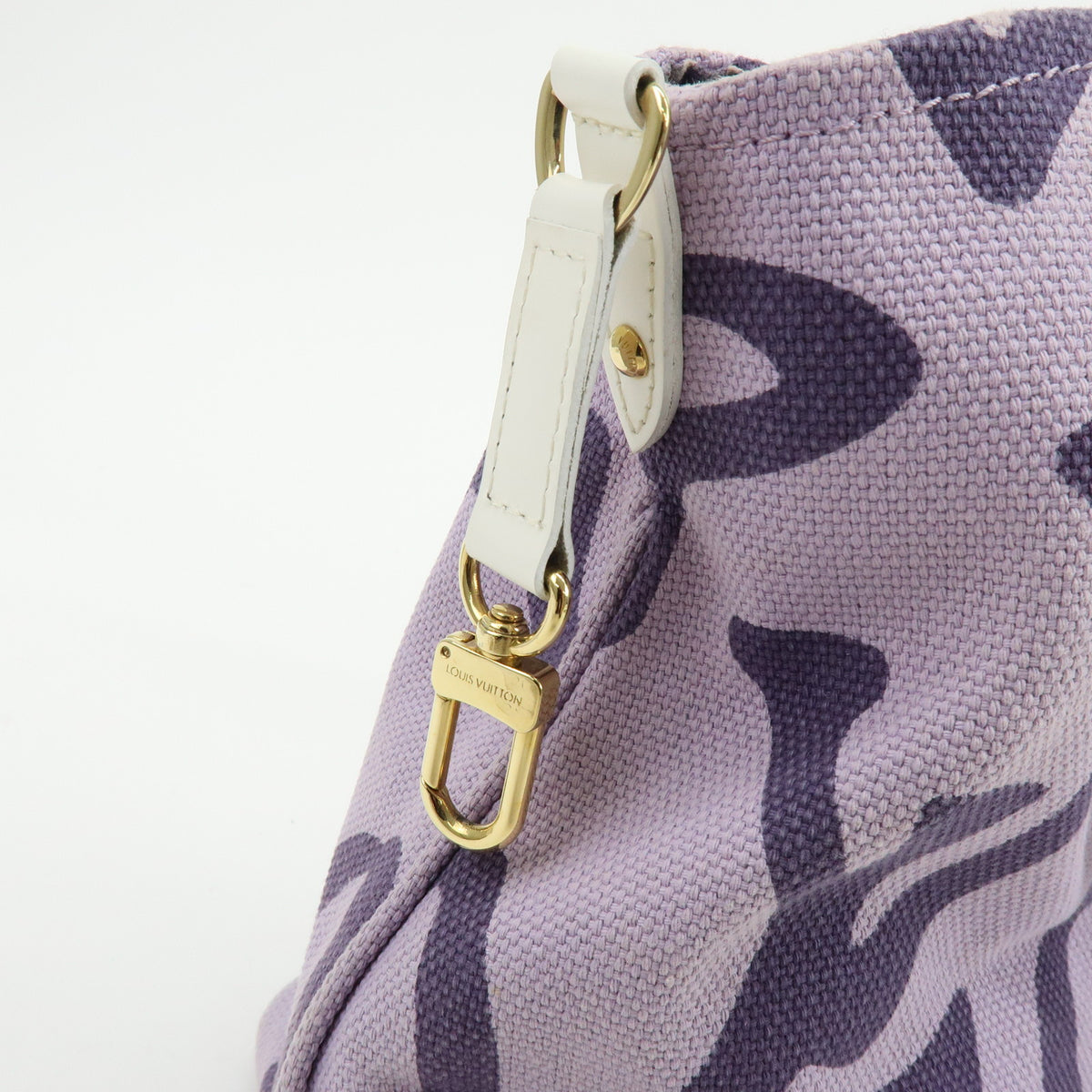 Louis Vuitton Cruise Line Tahitienne PM Canvas Tote Bag Lilas M95680
