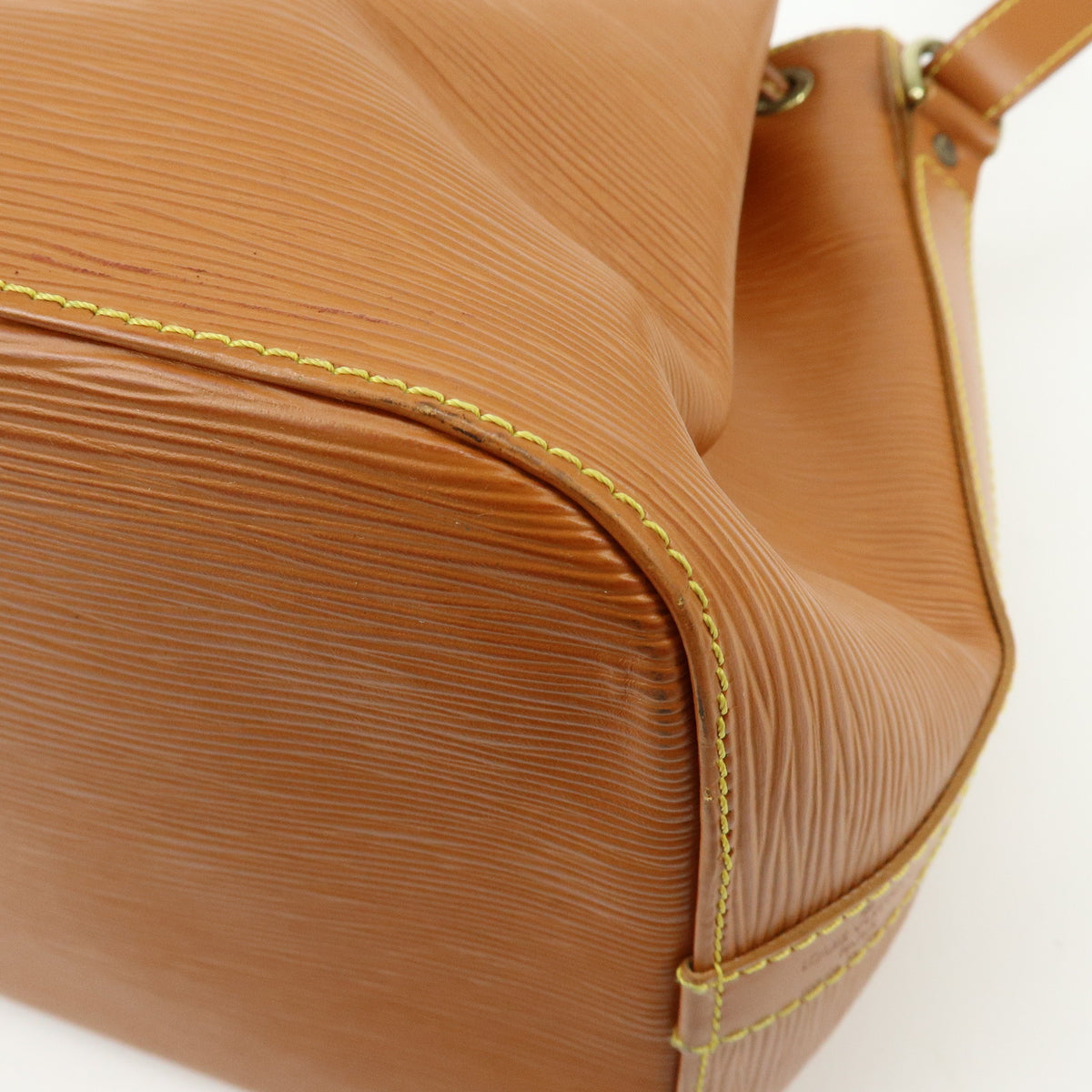 Louis Vuitton Epi Leather Petit Noe Shoulder Bag Zipang Gold M44108