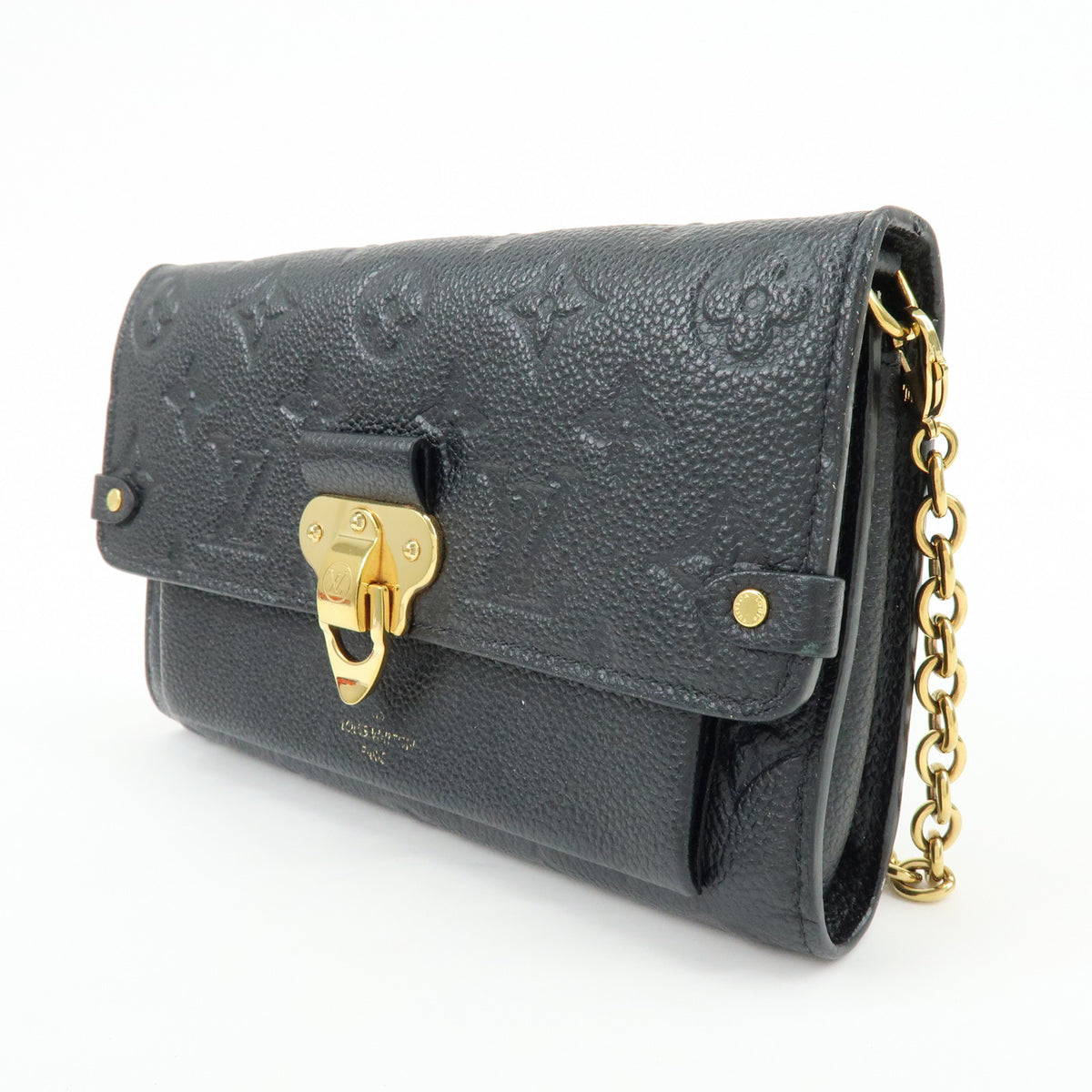 Louis Vuitton Monogram Empreinte Portefeuille Vavin Chain Wallet M67839