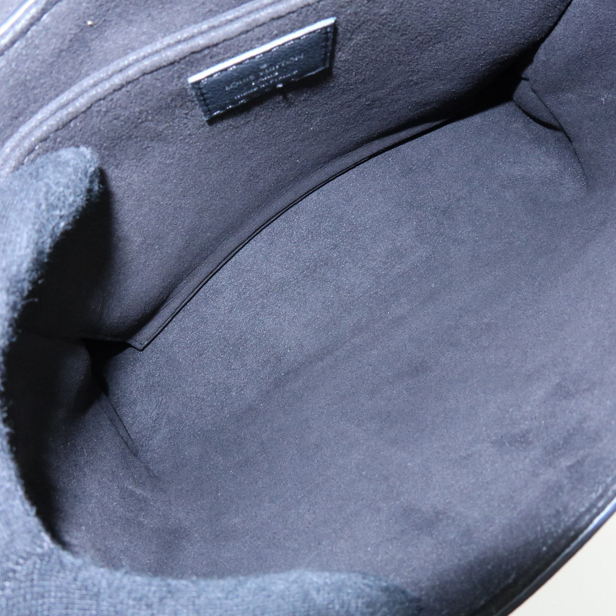Louis Vuitton My Lockme Satchel Grained Calf Skin Hand Bag Noir M54849