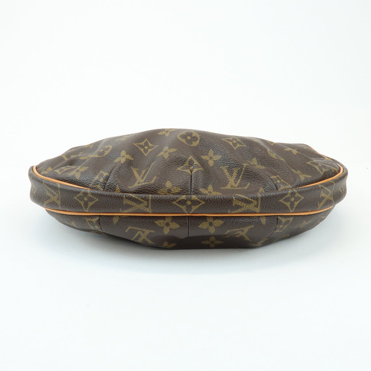 Louis Vuitton Monogram Croissant MM Leather Shoulder Bag Brown M51512