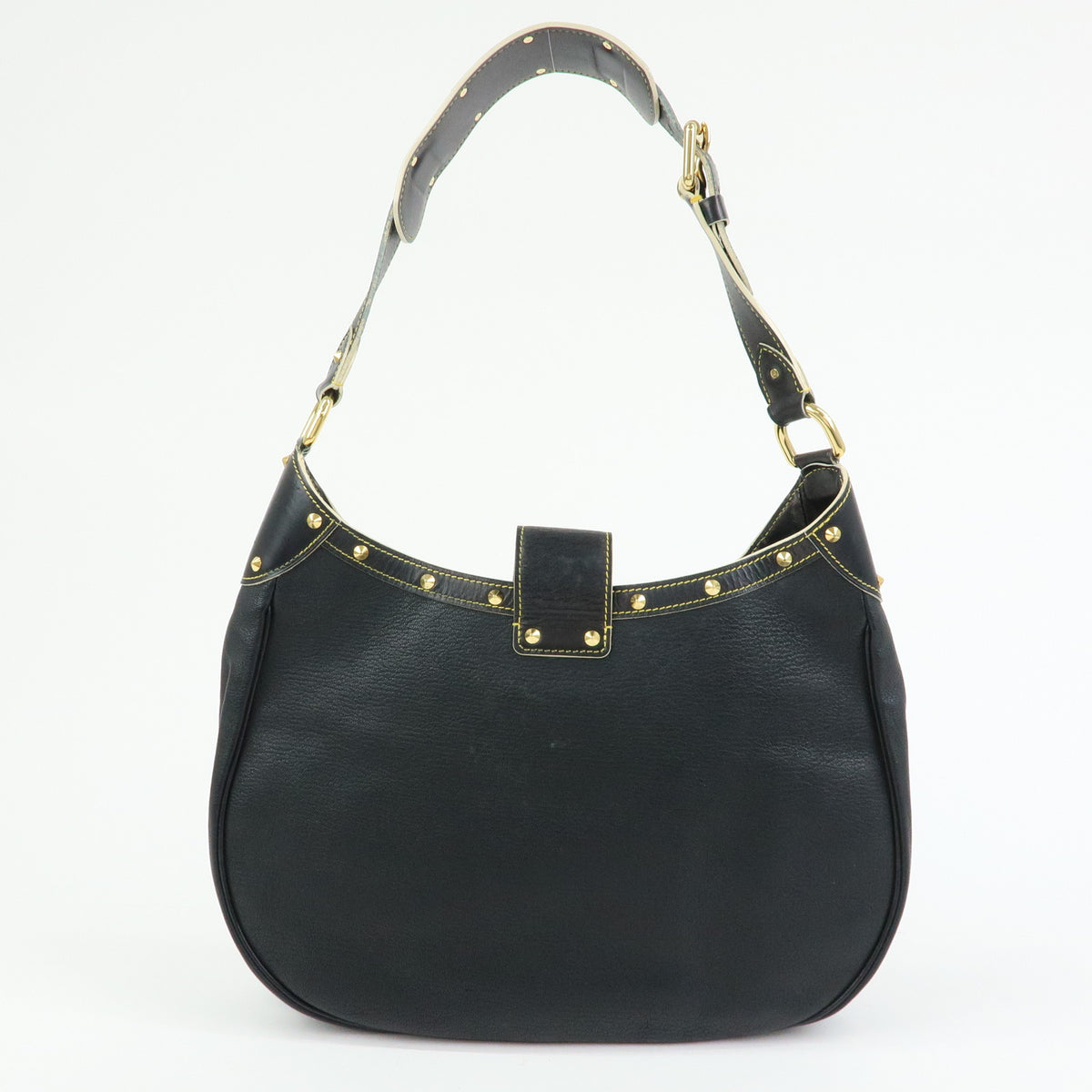 Louis Vuitton Suhali L'Affriolant Leather Shoulder Bag Noir M92851