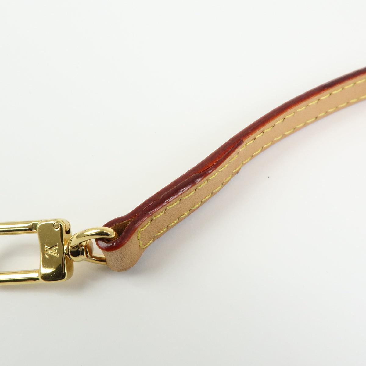 Louis Vuitton Nume Leather Shoulder Strap 120cm Natural J00145