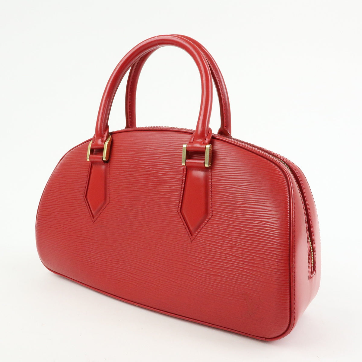 Louis Vuitton Epi Leather Jasmine Hand Bag Castilian Red M52087