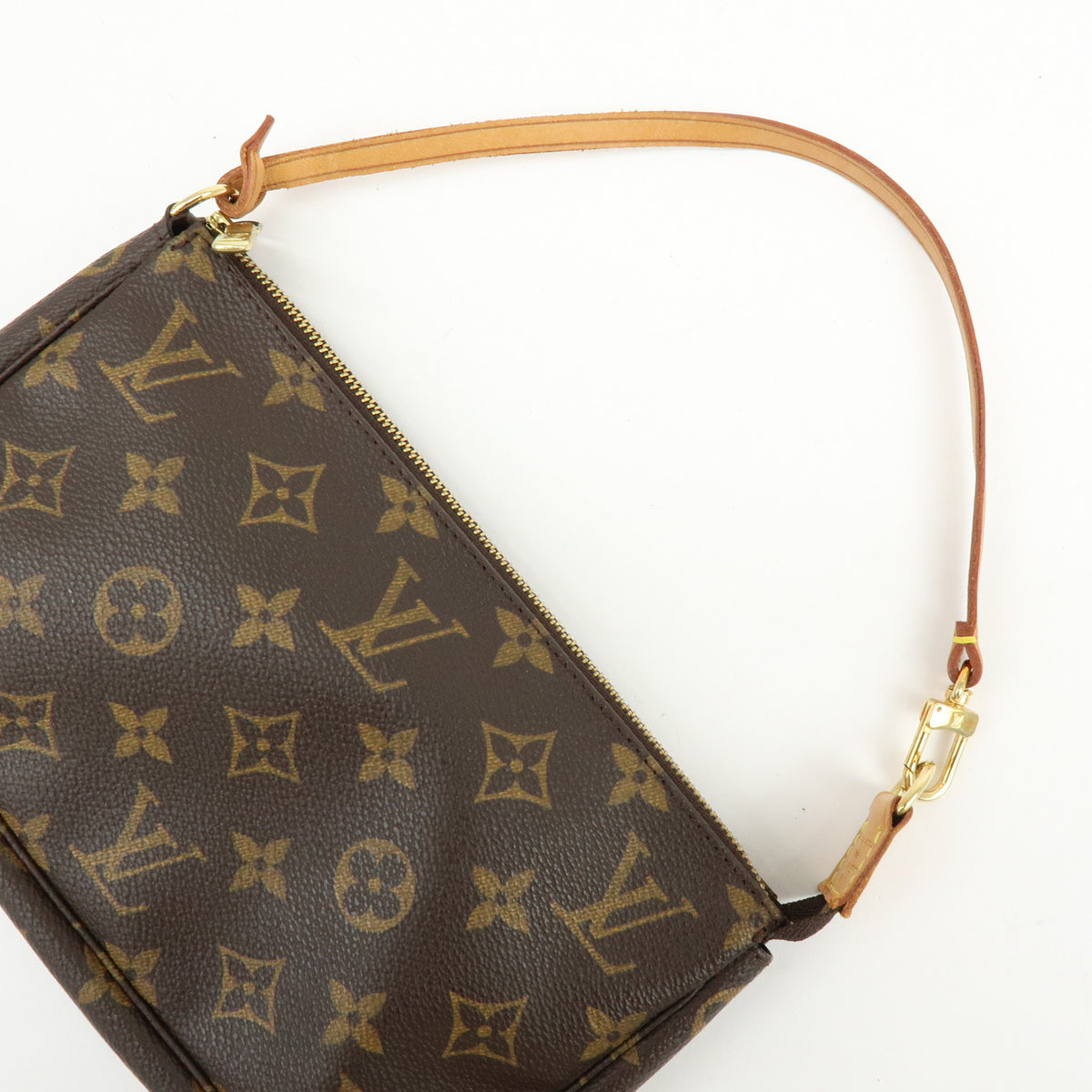 Louis Vuitton Monogram Pochette Accessoires Pouch Hand Bag M51980
