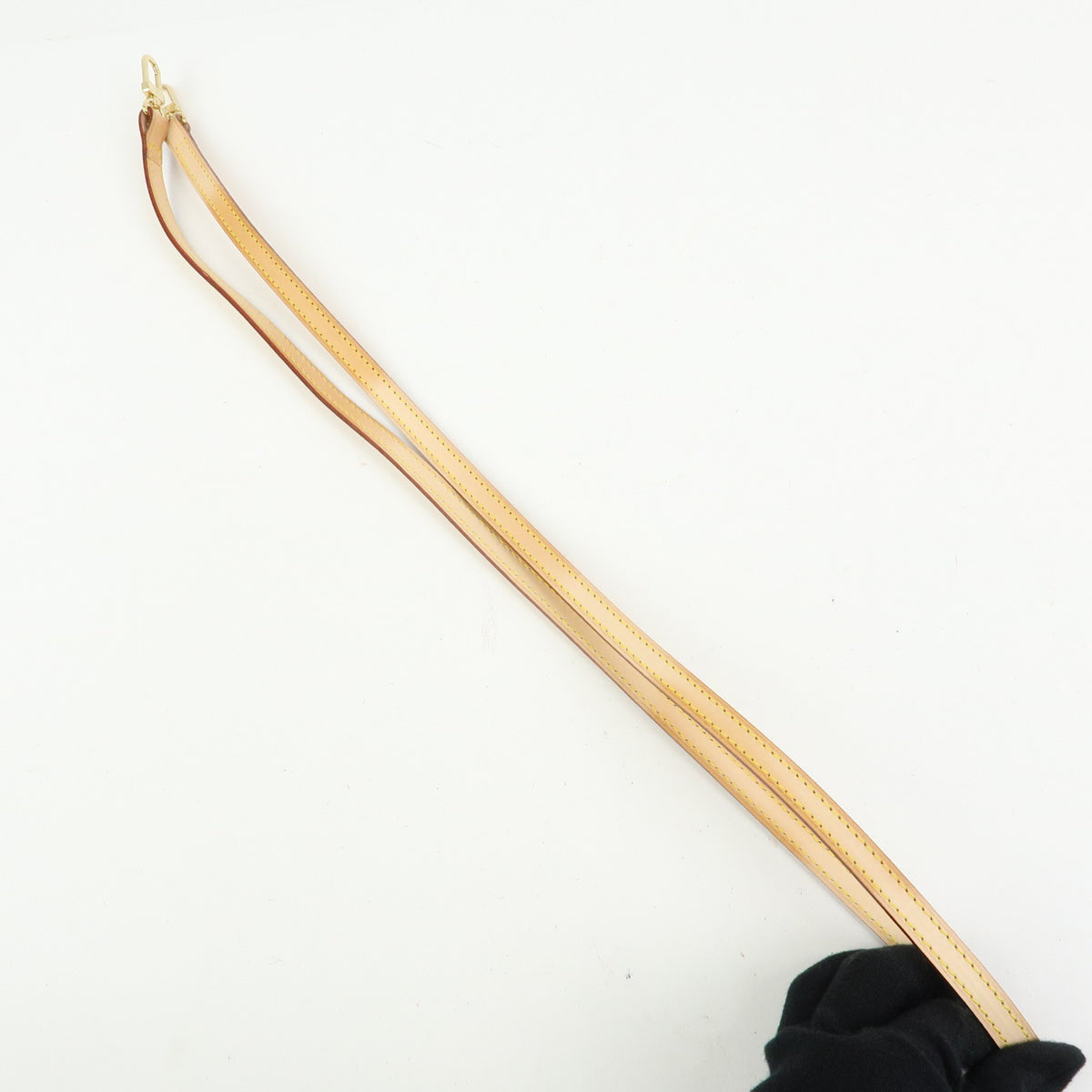 Louis Vuitton Nume Leather Shoulder Strap 120cm Natural J00145
