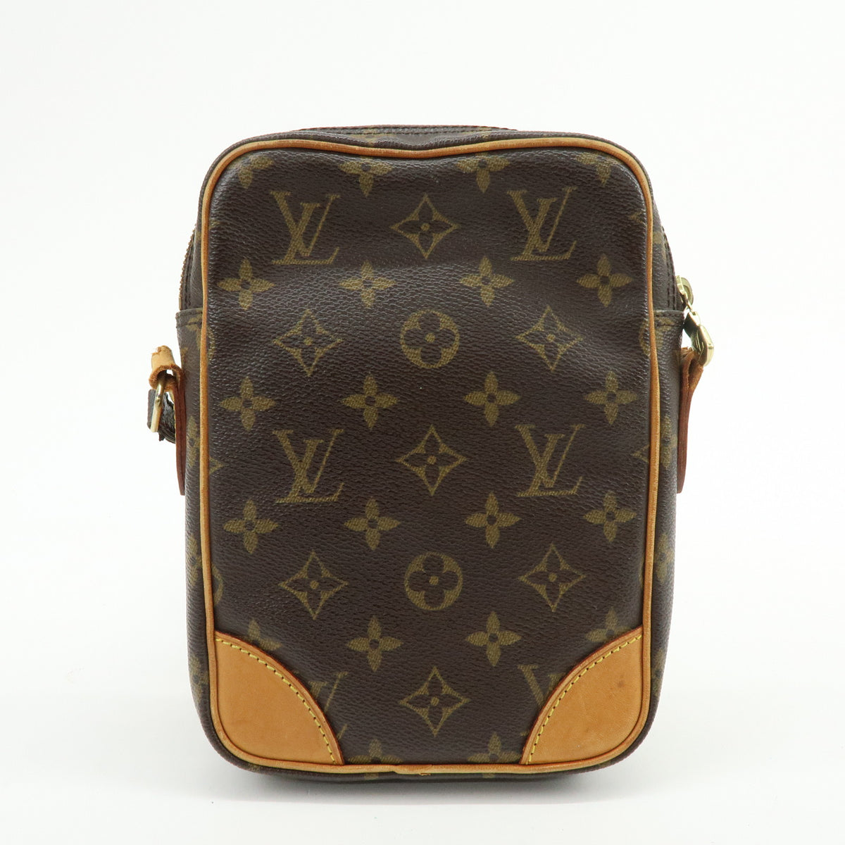 Louis Vuitton Monogram Danube Shoulder Bag Crossbody Bag Brown M45266