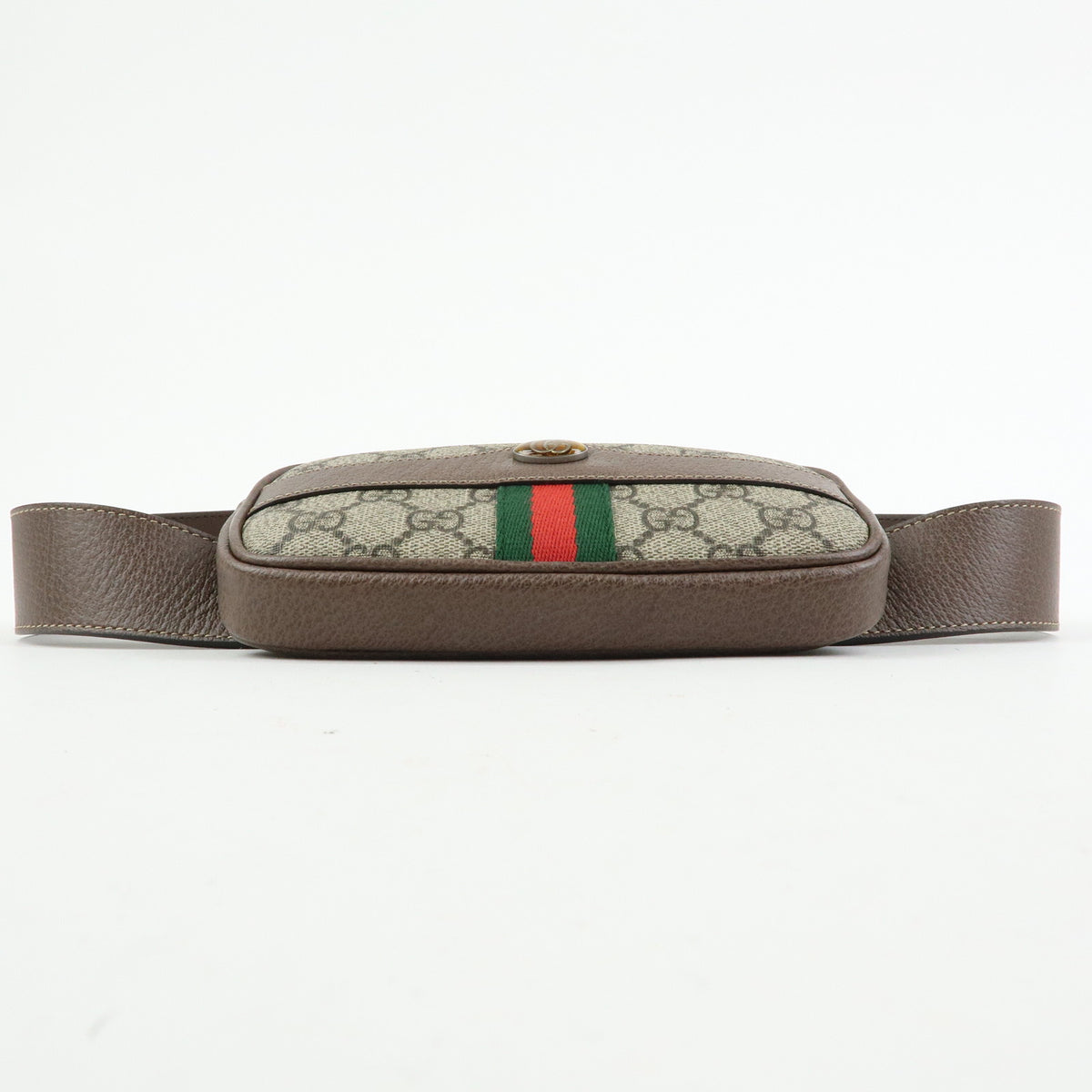GUCCI Sherry Ophidia Double G GG Supreme Leather Waist Bag Pouch 519308