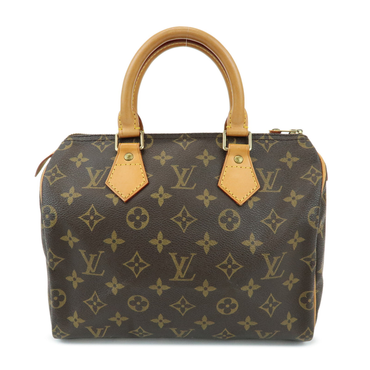 Louis Vuitton Monogram Speedy 25 Boston Bag Hand Bag Brown M41528