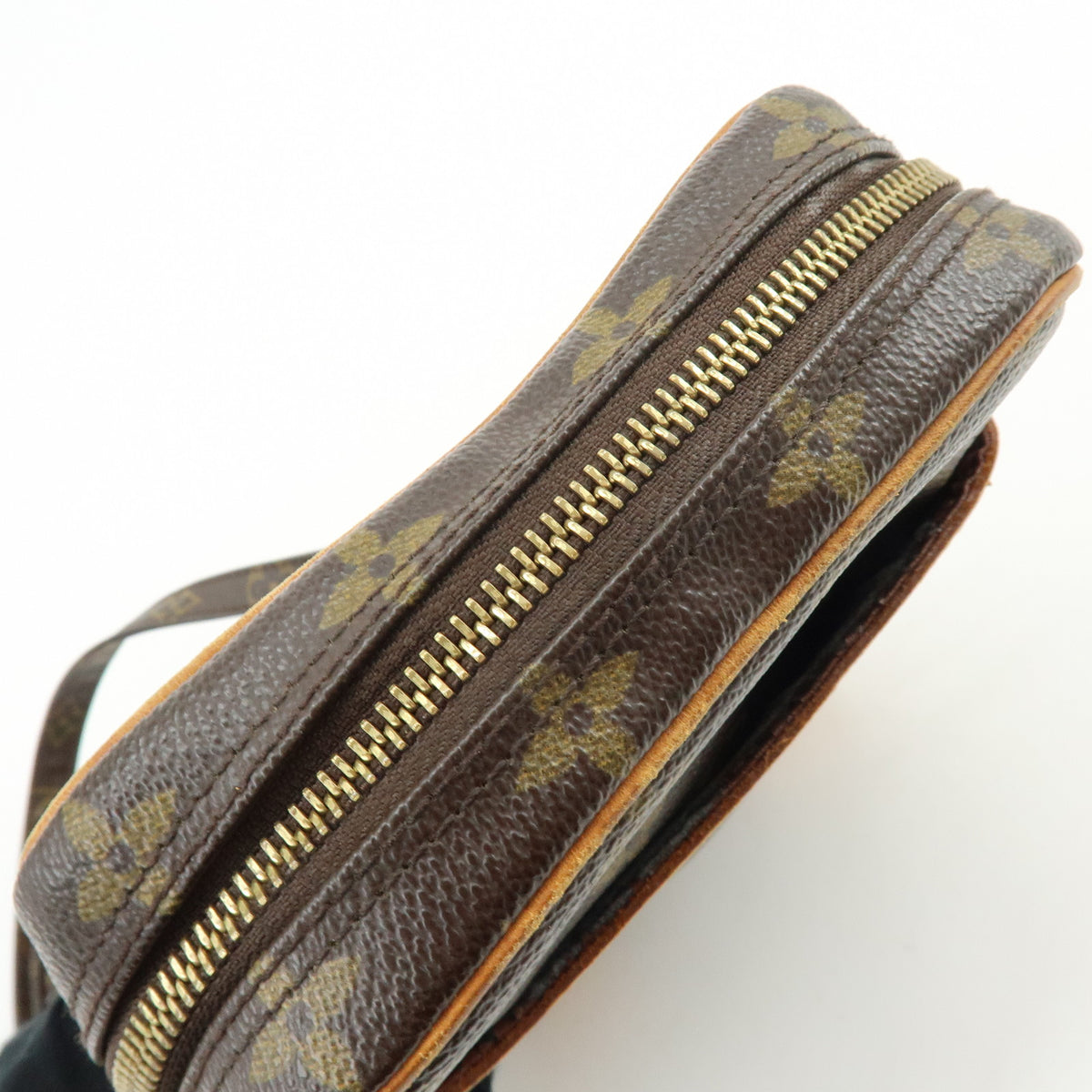 Louis Vuitton Monogram Danube Shoulder Bag Crossbody Bag Brown M45266