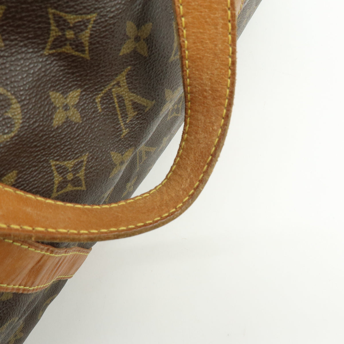 Louis Vuitton Monogram Sac Souple 55 Boston Bag Brown M41622