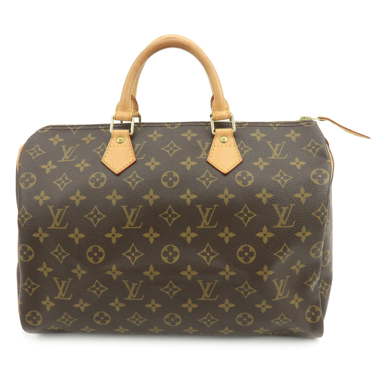 Louis Vuitton Monogram Speedy 35 Boston Bag Hand Bag M41524