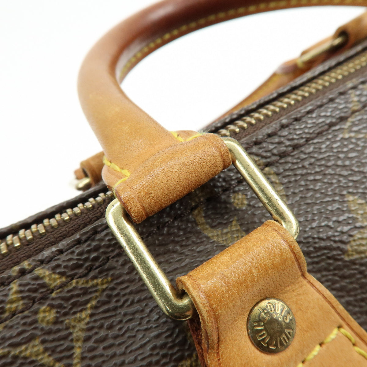 Louis Vuitton Monogram Speedy 25 Boston Bag Hand Bag Brown M41528