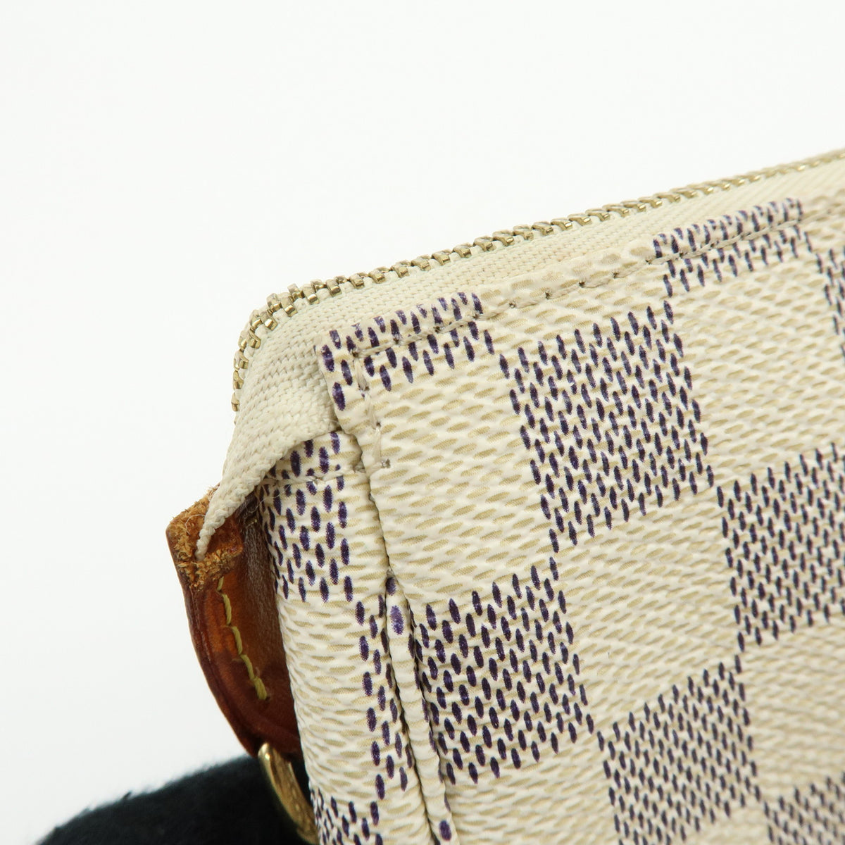 Louis Vuitton Damier Azur Mini Pochette Accesoire Pouch N58010