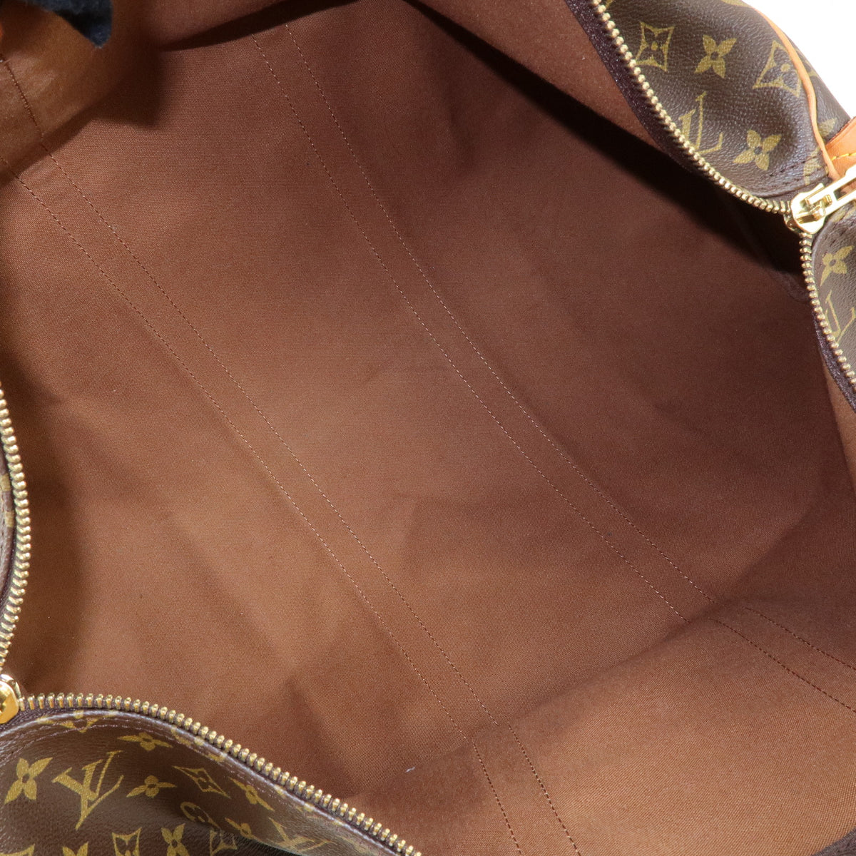Louis Vuitton Monogram Keep All 55 Boston Bag Brown M41424