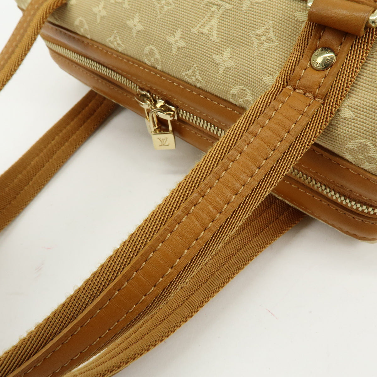 Louis Vuitton Monogram Mini Josephine PM Hand Bag Beige M92416
