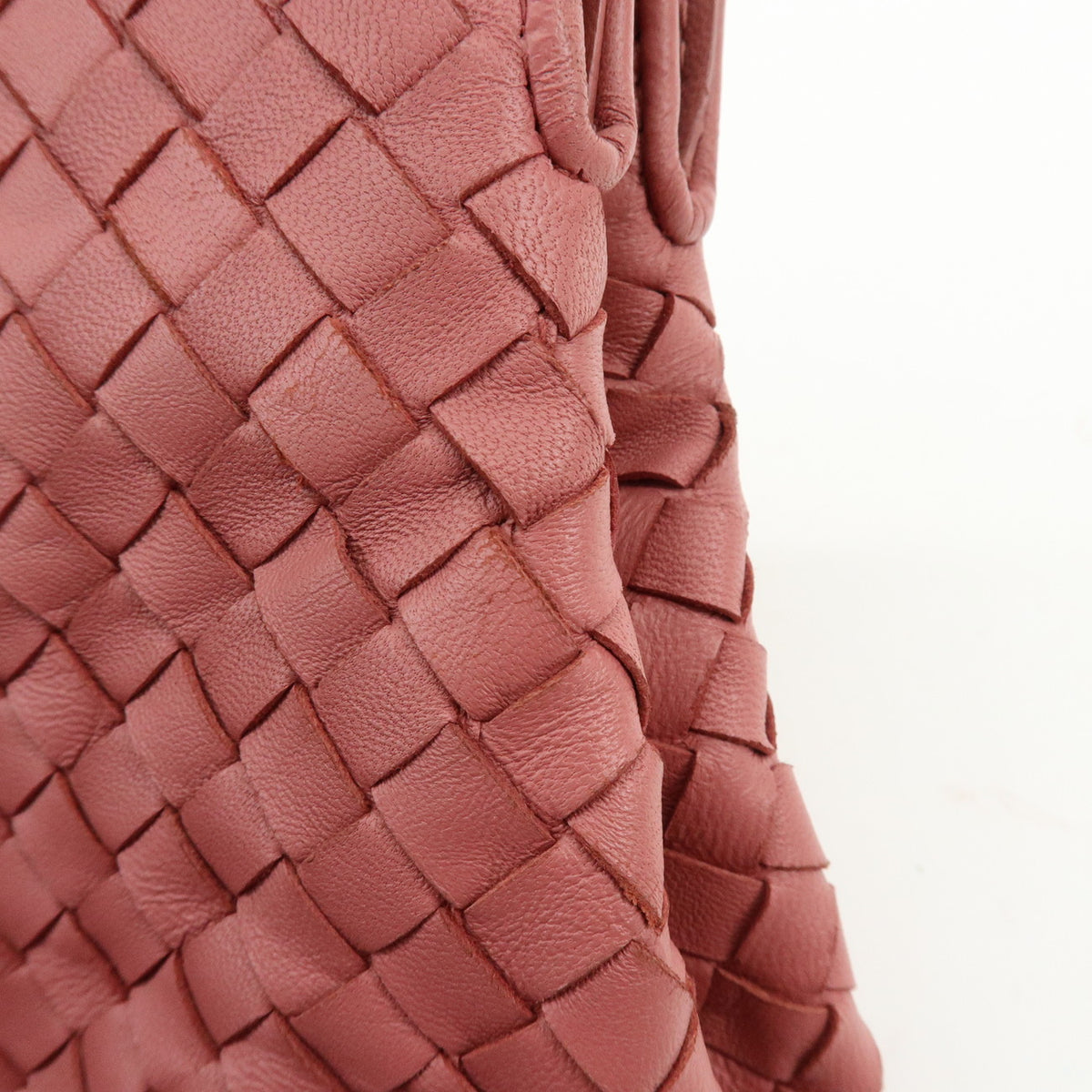 BOTTEGA VENETA Intrecciato Nappa Leather 2Way Bag Shoulder Bag Pink