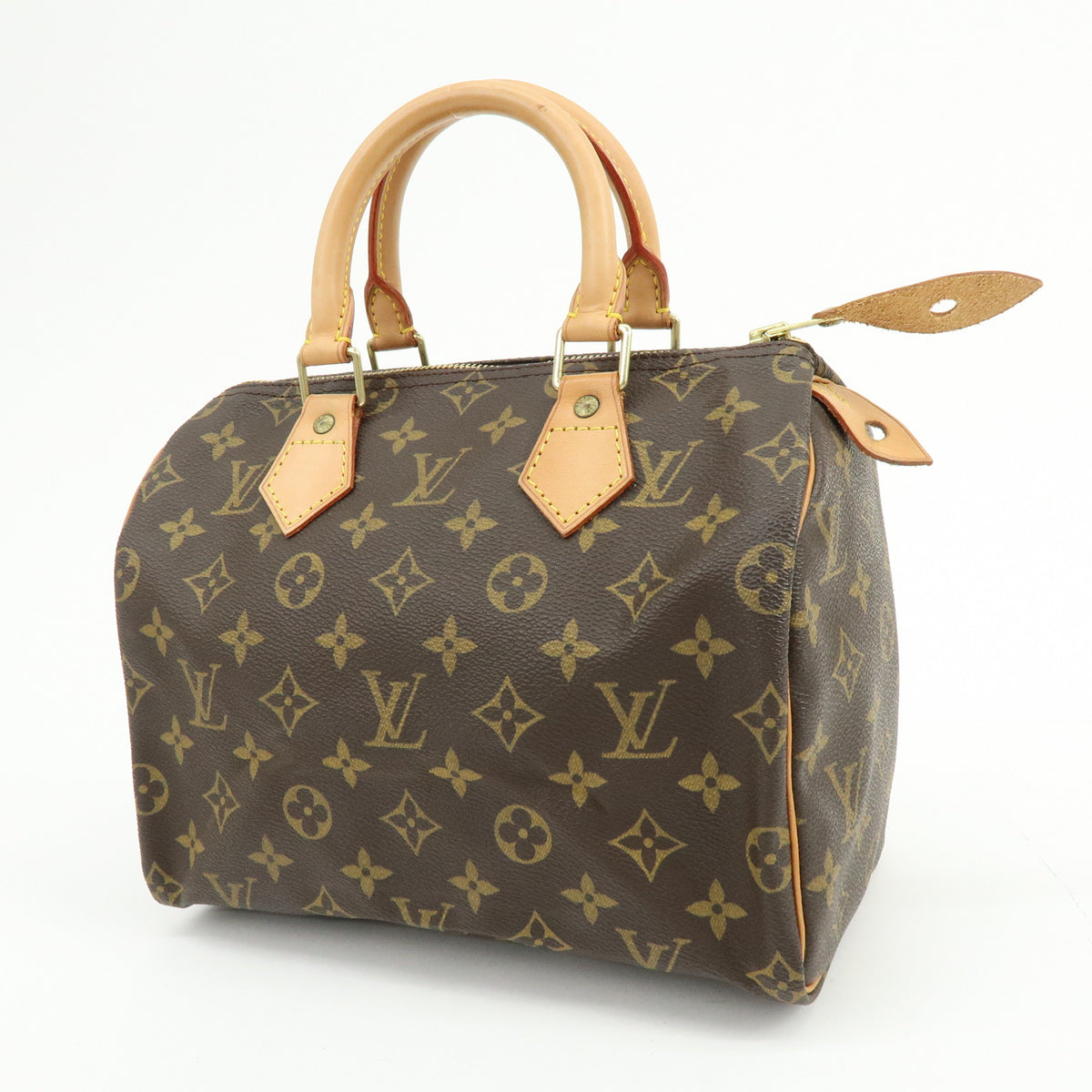 Louis Vuitton Monogram Speedy 25 Boston Bag Hand Bag Brown M41528