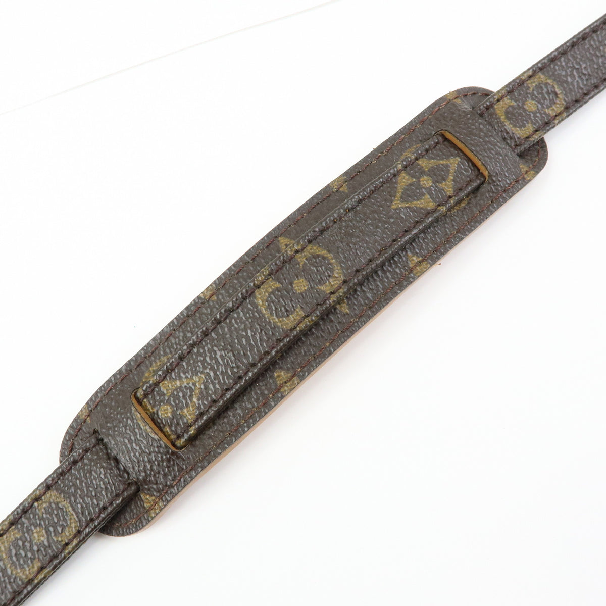 Louis Vuitton Monogram Canvas Shoulder Strap 120cm 1.6cm Brown J75010
