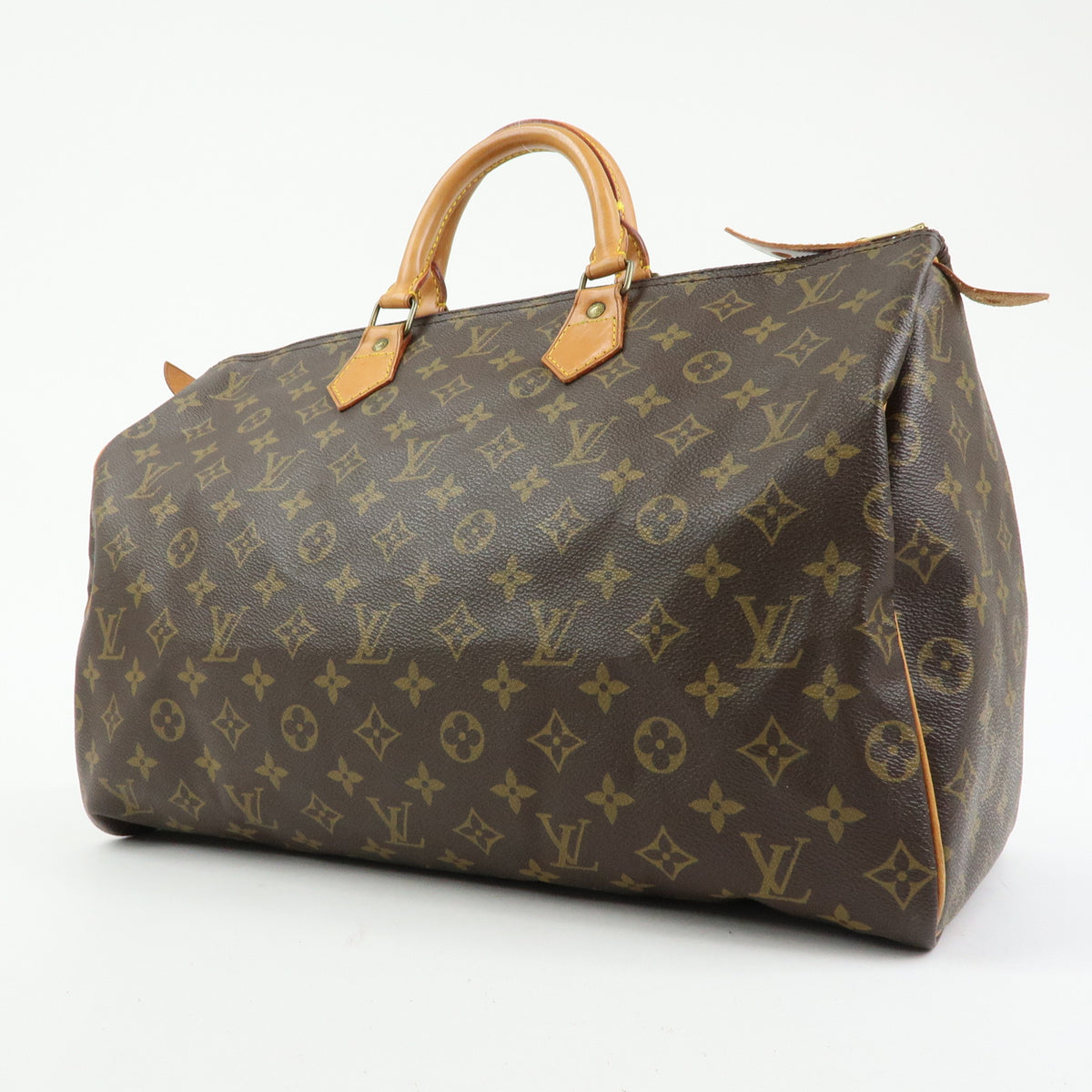 Louis Vuitton Monogram Speedy 40 Hand Bag Boston Bag Brown M41522