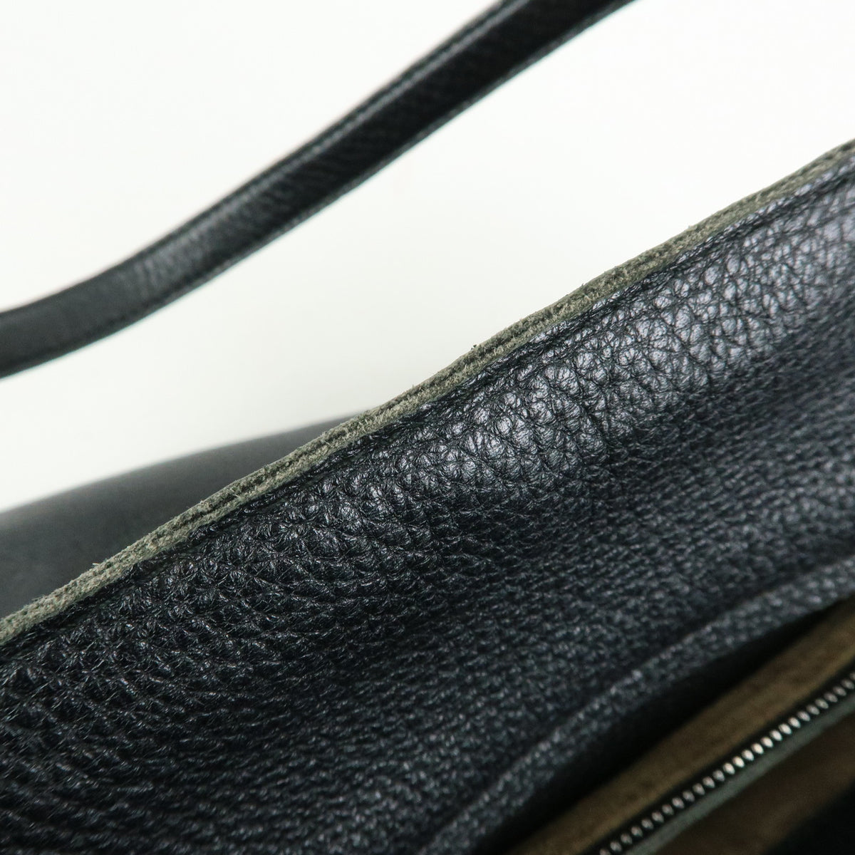 BOTTEGA VENETA Intrecciato Leather Tote Bag Shoulder Bag Black