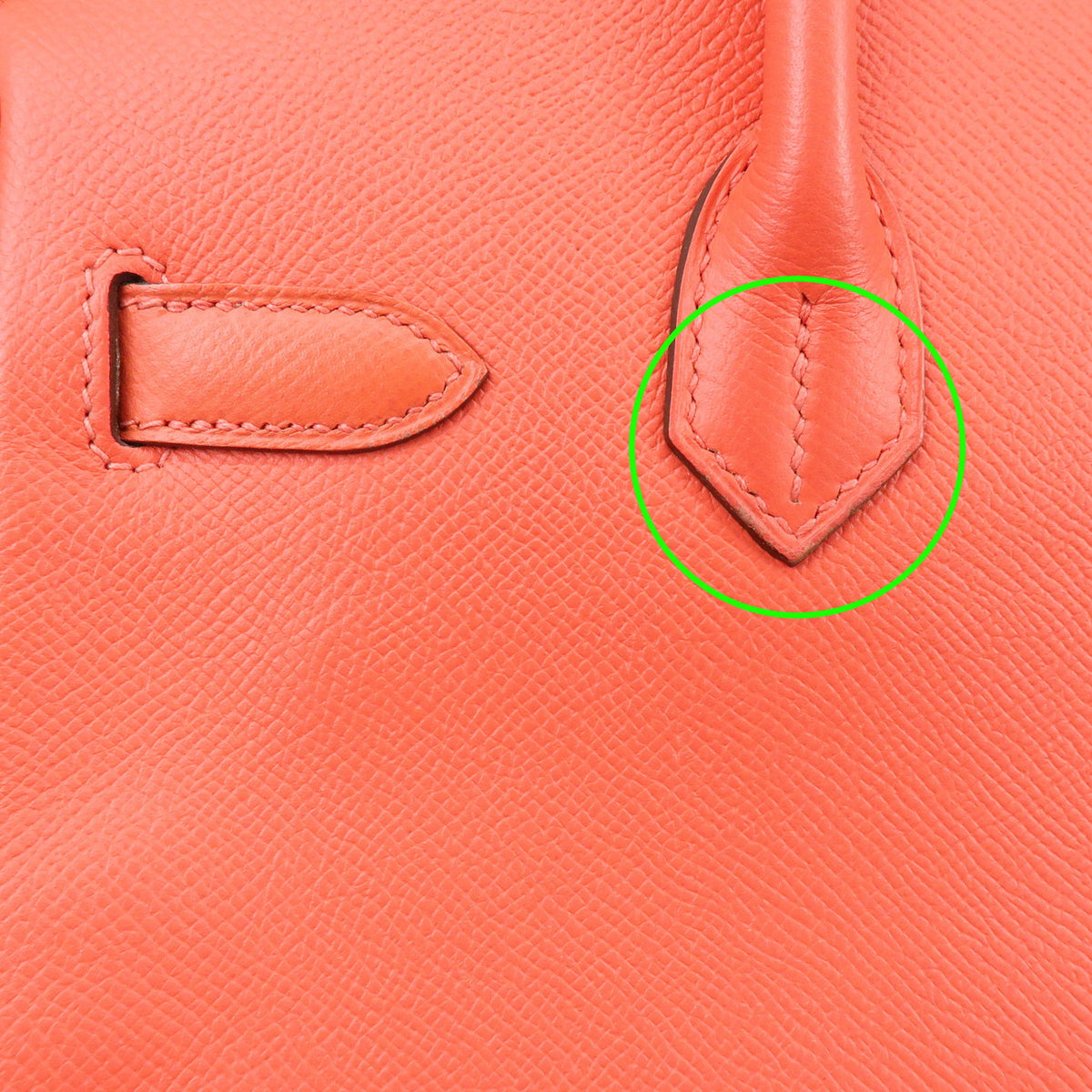 HERMES Birkin 30 Veau Epsom Leather Hand Bag Rose Jaipur