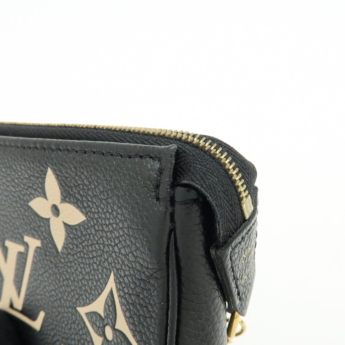 Louis Vuitton Monogram Bicolor Empreinte Mini Pochette Accessory M80732